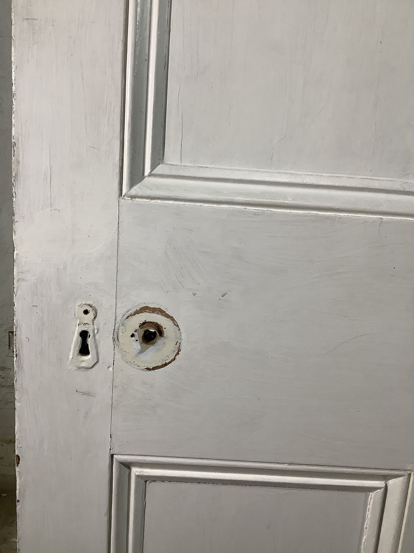 10th Pic Victorian Internal Painted Pine Reclaimed Door