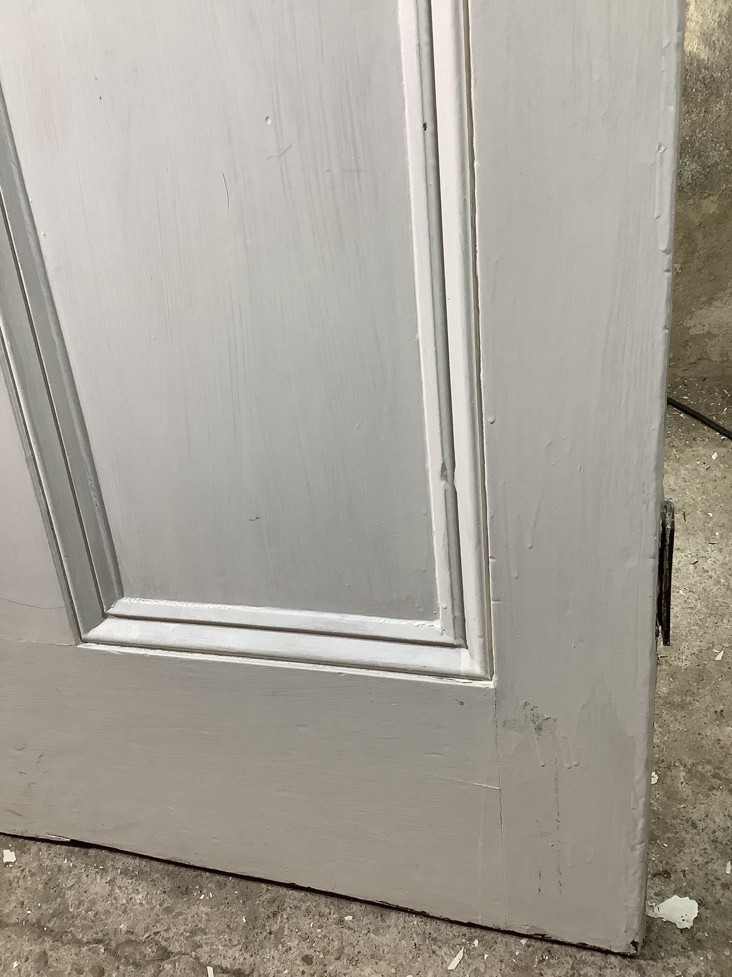 12th Pic Victorian Internal Painted Pine Reclaimed Door