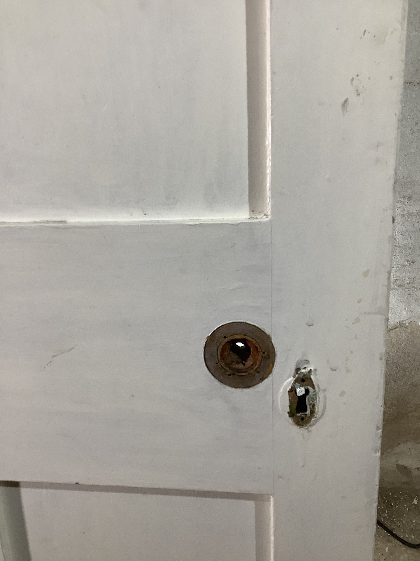 4th Pic Victorian Internal Painted Pine Reclaimed Door