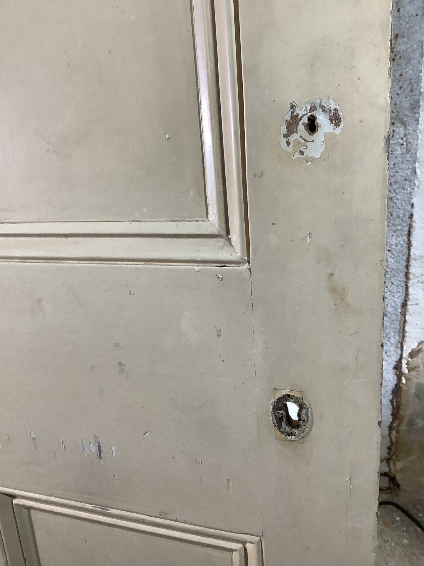 6th Pic Victorian Internal Painted Pine Reclaimed Door