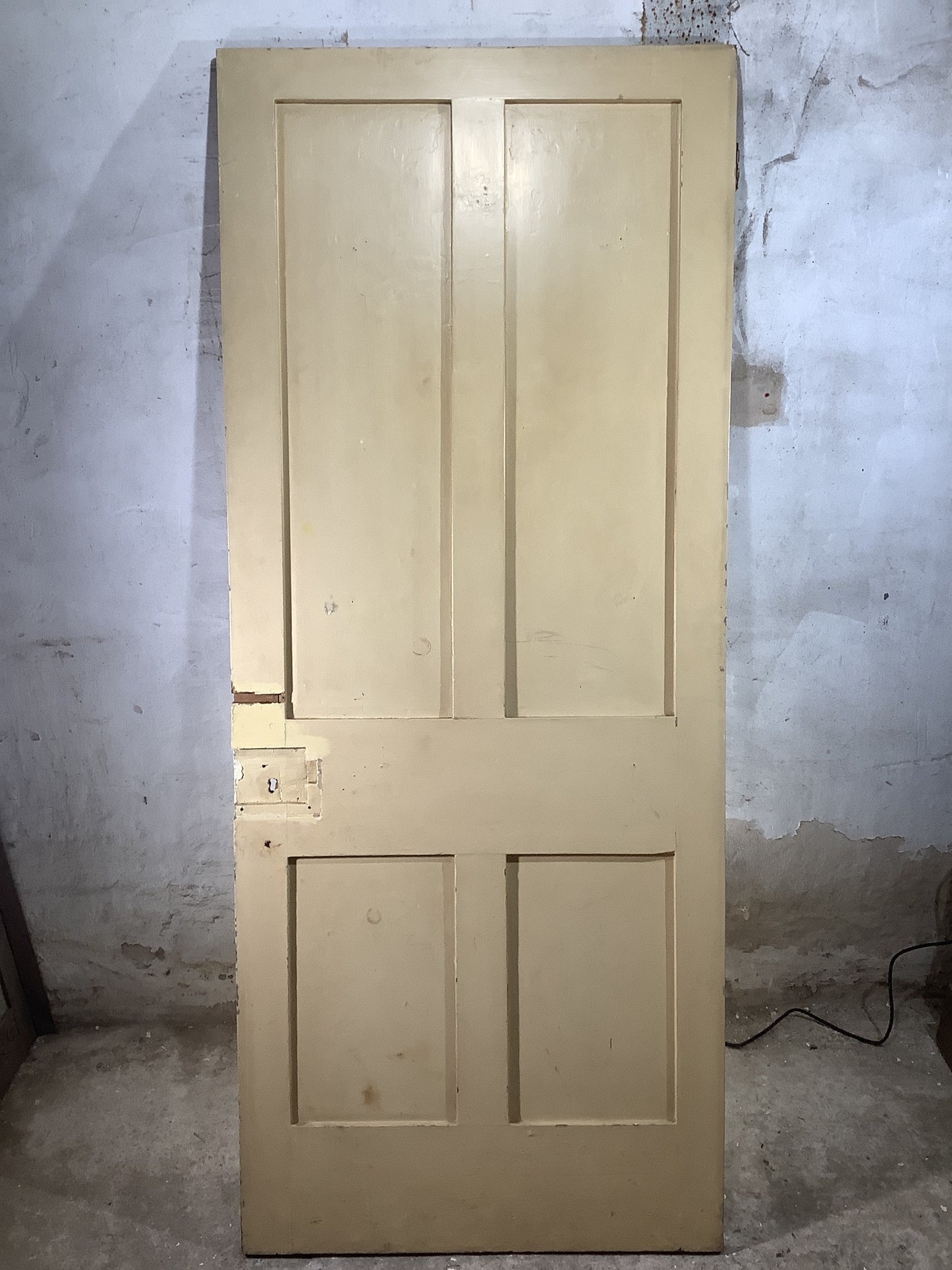 7th Pic Victorian Internal Painted Pine Reclaimed Door
