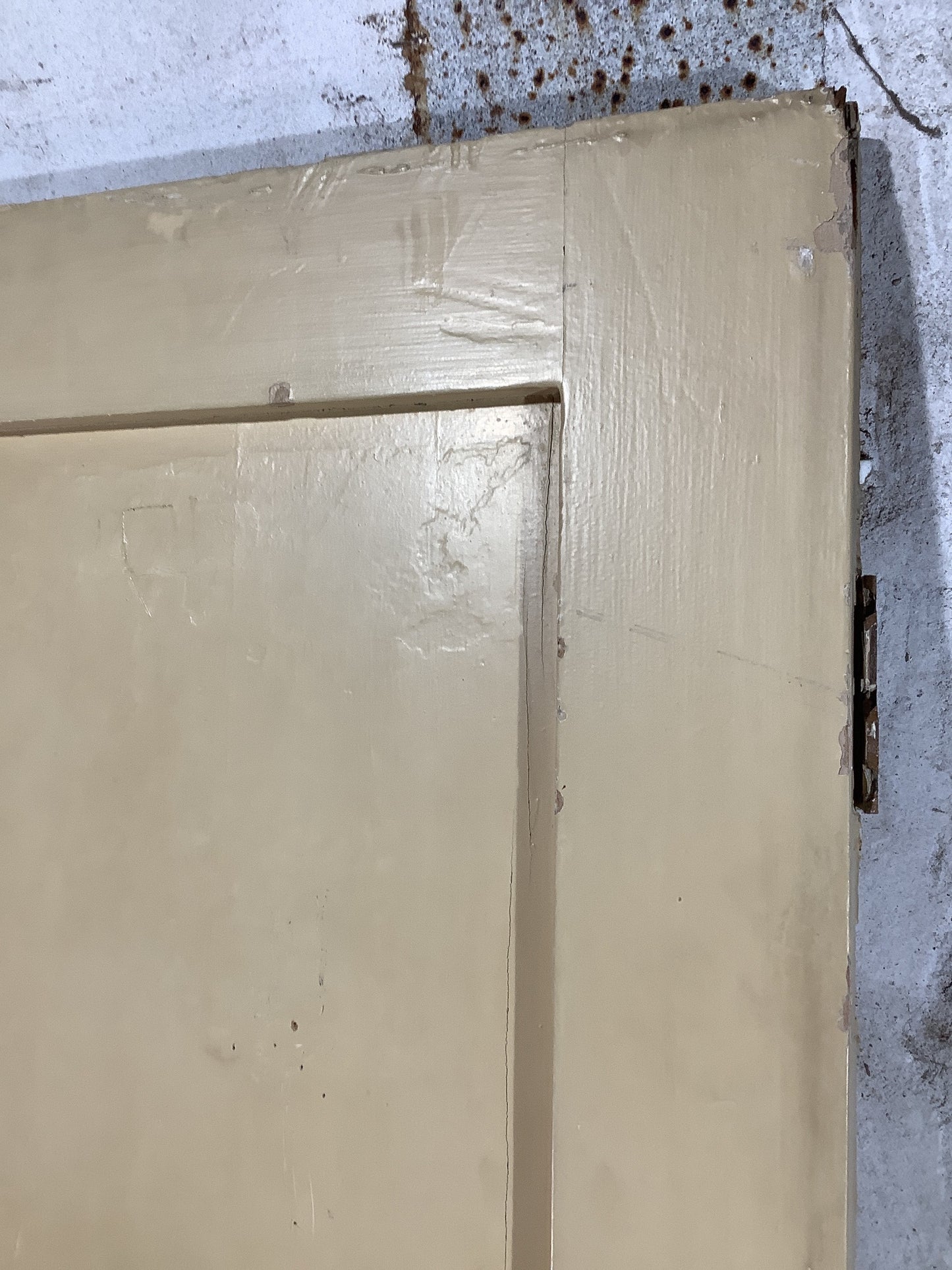 12th Pic Victorian Internal Painted Pine Reclaimed Door