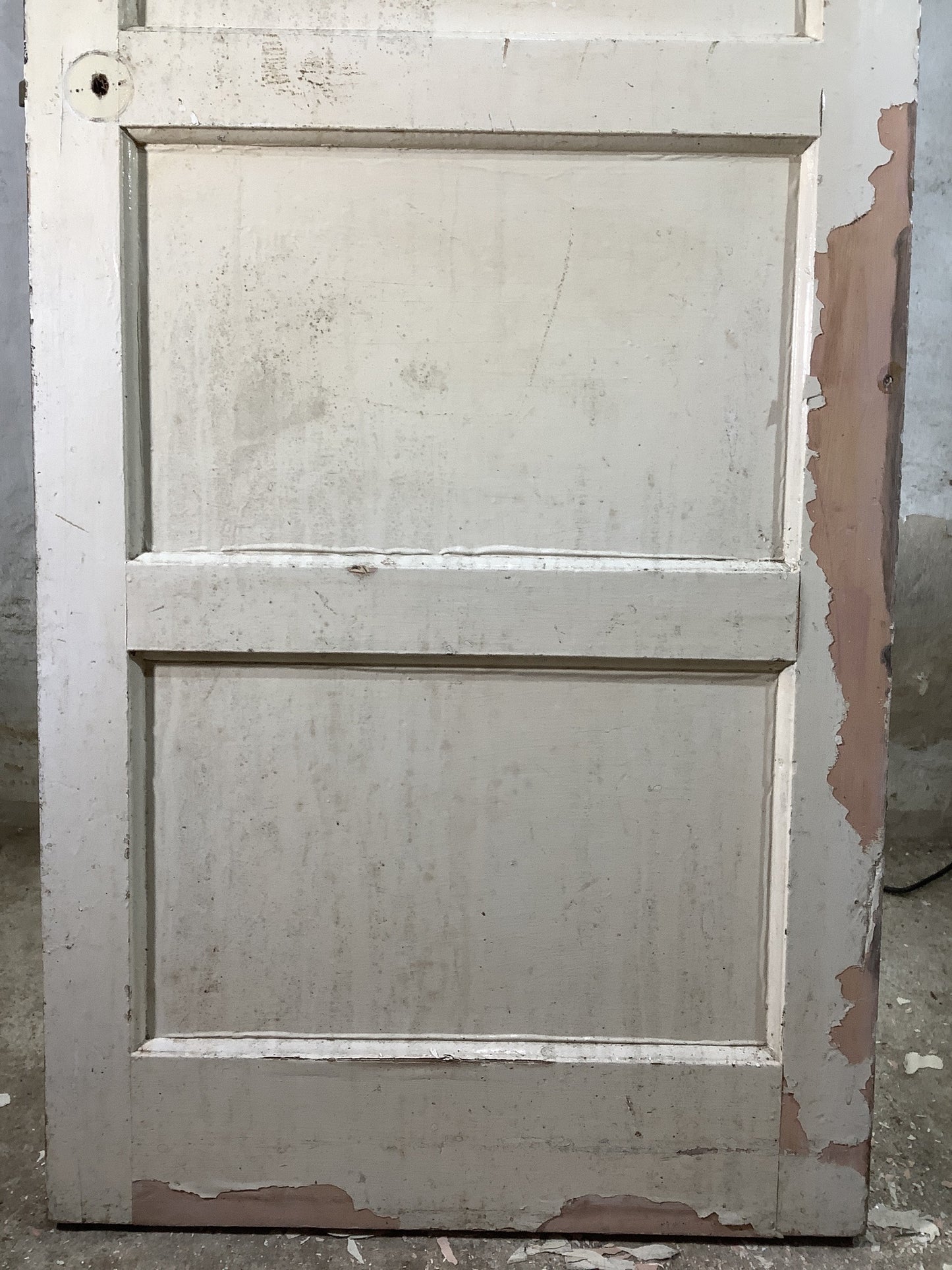 3rd Pic 1950s 1960s Internal Painted Pine Reclaimed Door