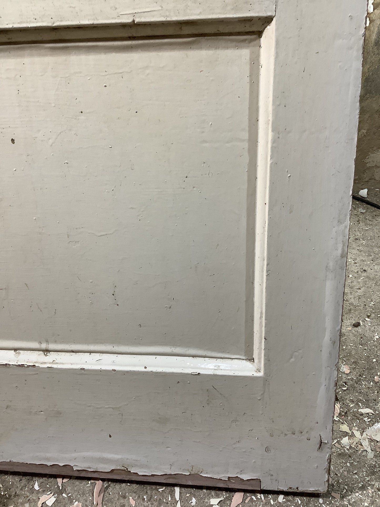 12th Pic 1950s 1960s Internal Painted Pine Reclaimed Door