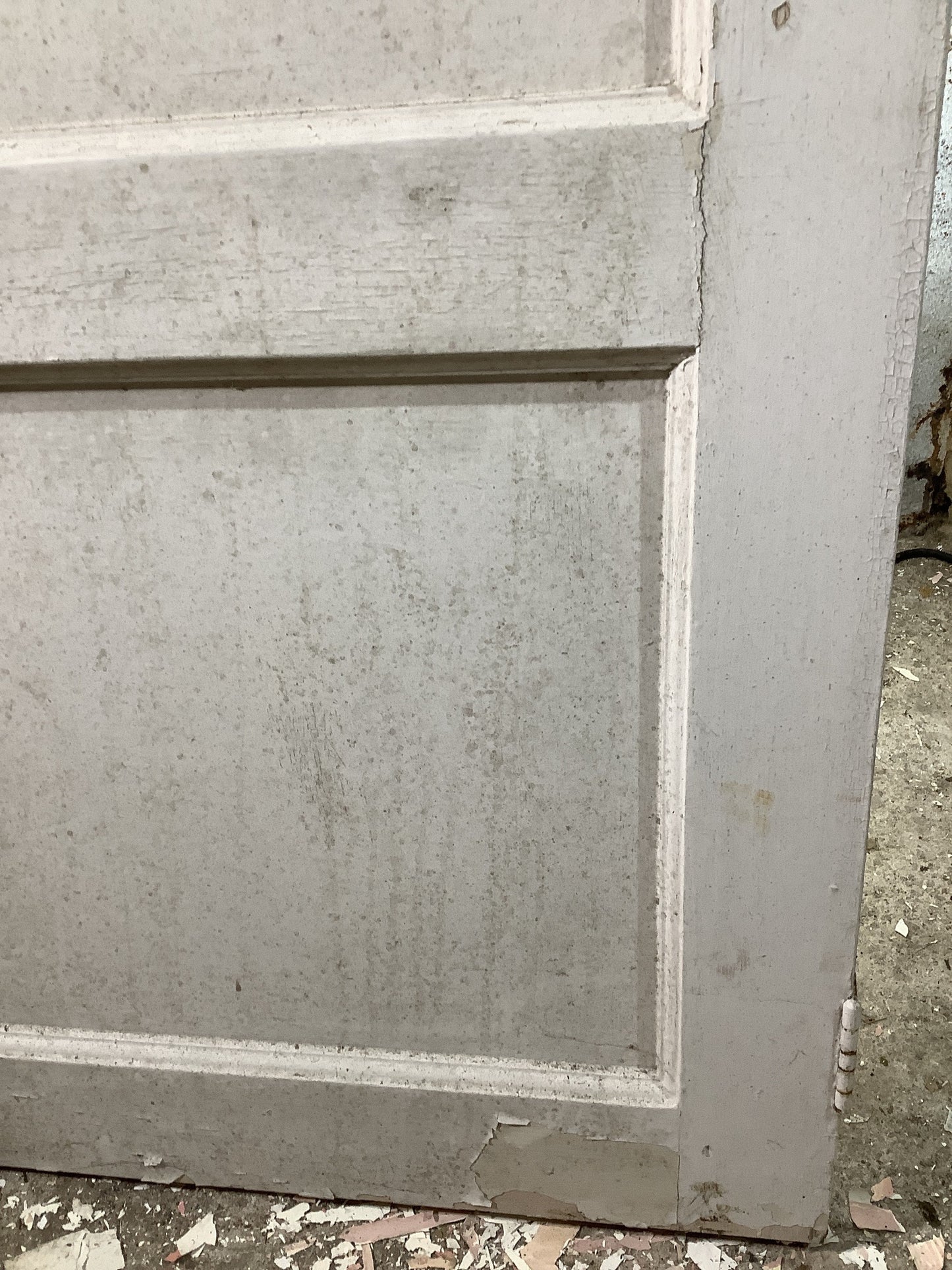 6th Pic 1950s 1960s Internal Painted Pine Reclaimed Door