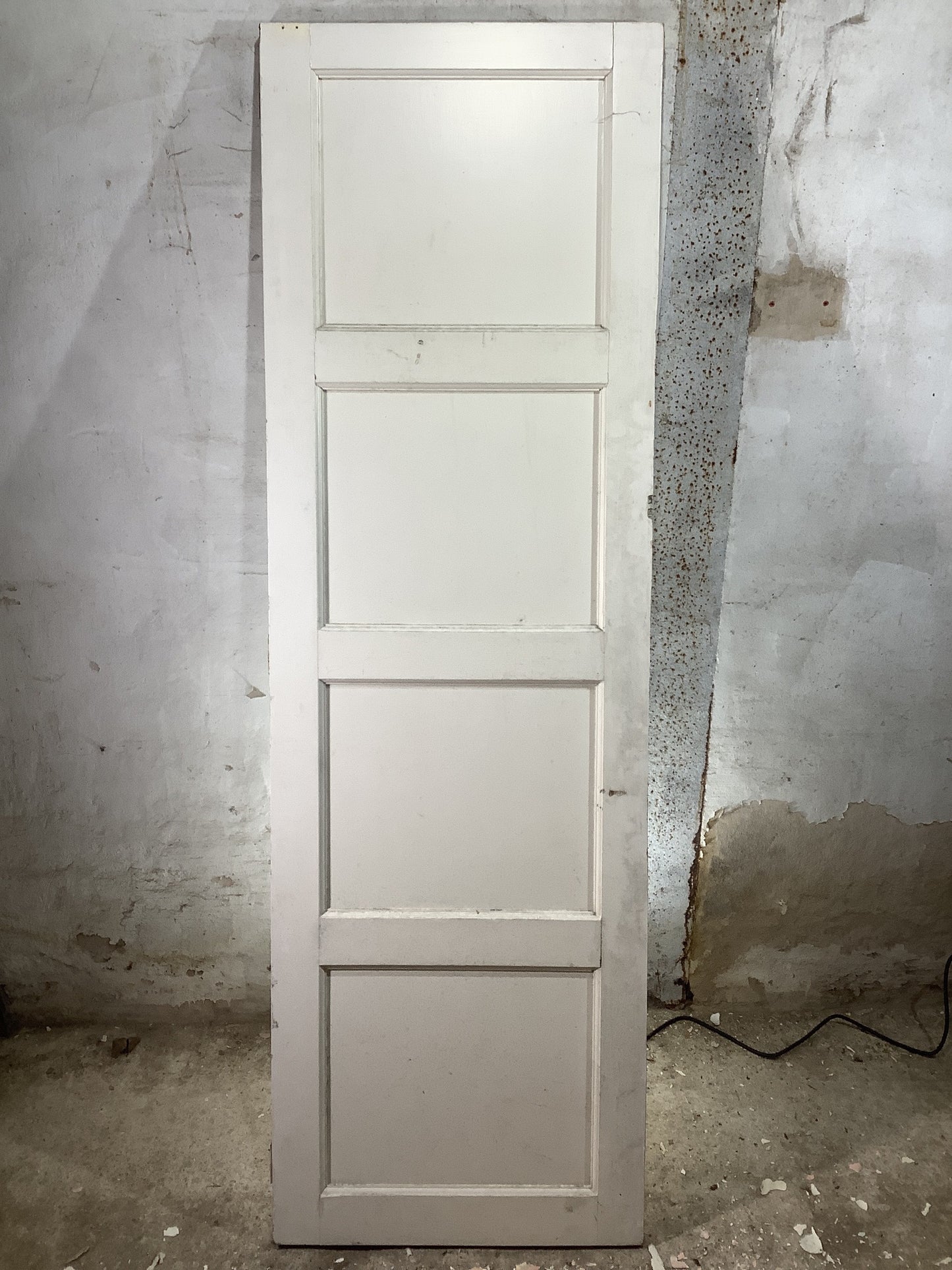 7th Pic 1950s 1960s Internal Painted Pine Reclaimed Door