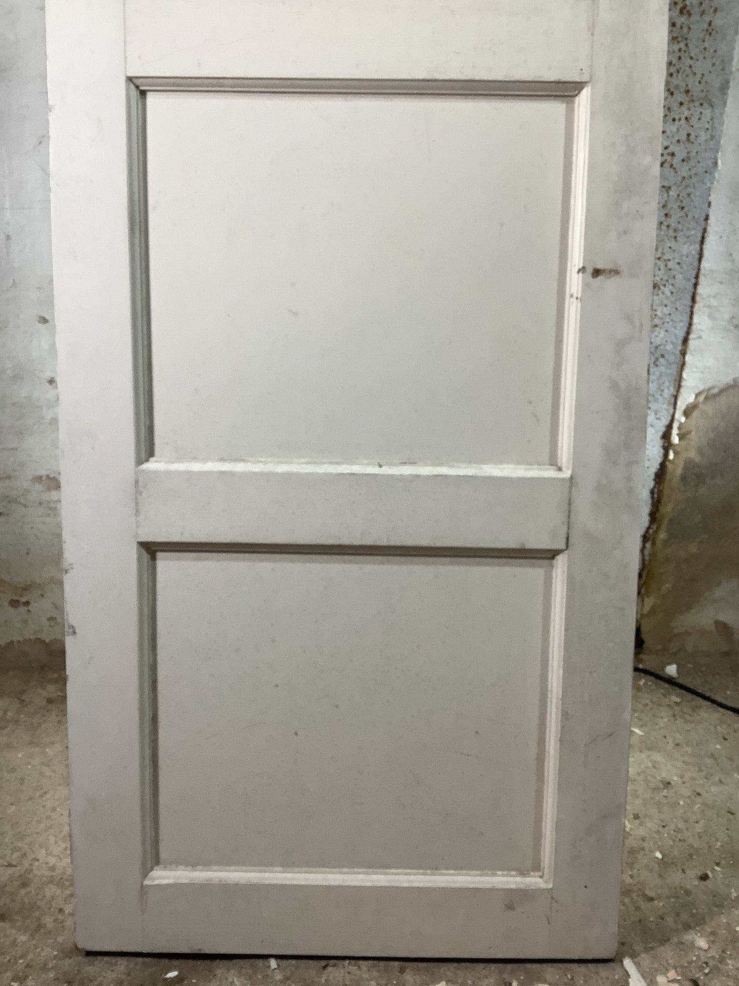 9th Pic 1950s 1960s Internal Painted Pine Reclaimed Door