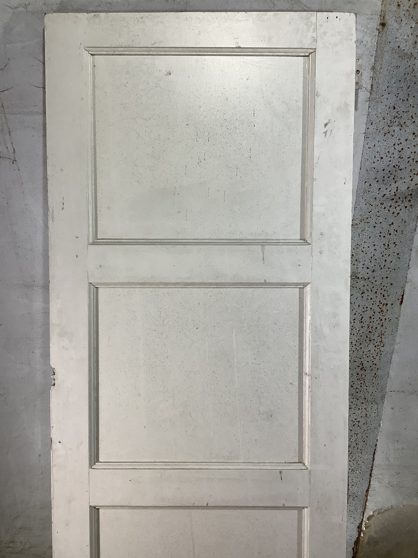 8th Pic 1950s 1960s Internal Painted Pine Reclaimed Door