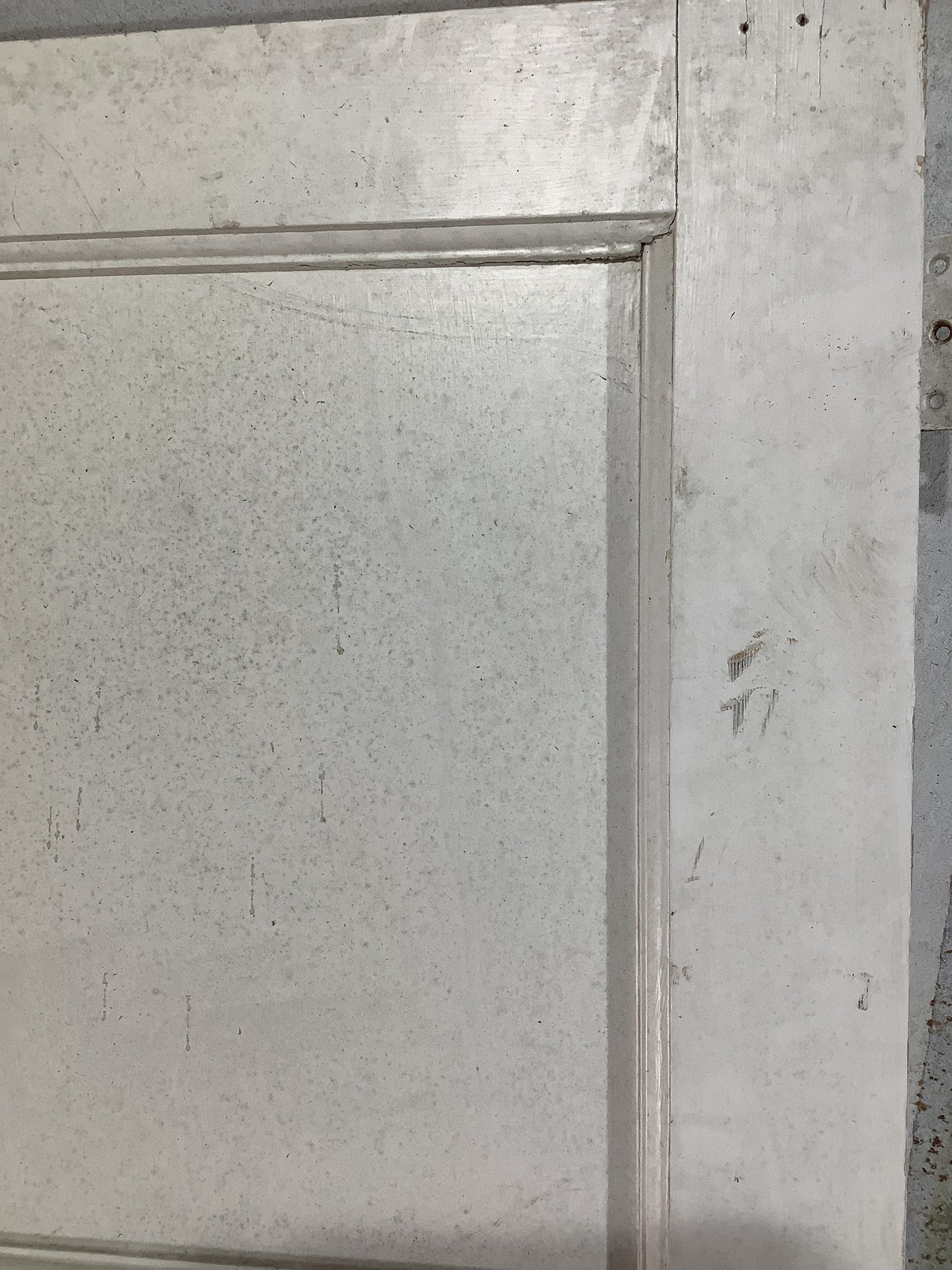11th Pic 1950s 1960s Internal Painted Pine Reclaimed Door