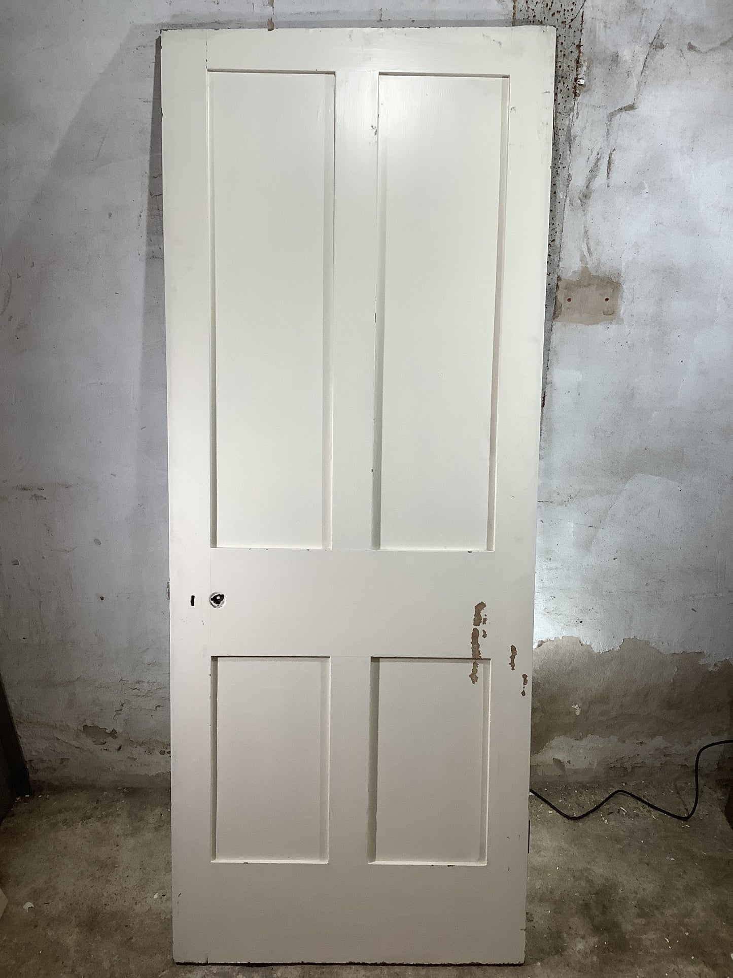 7th Pic Victorian Internal Painted Pine Reclaimed Door
