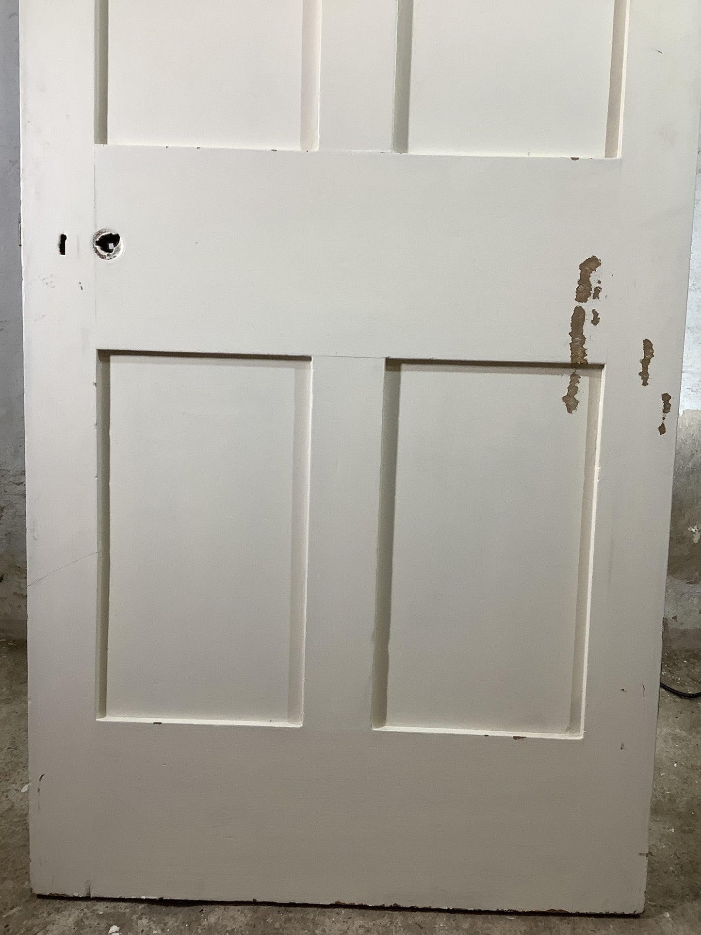 9th Pic Victorian Internal Painted Pine Reclaimed Door