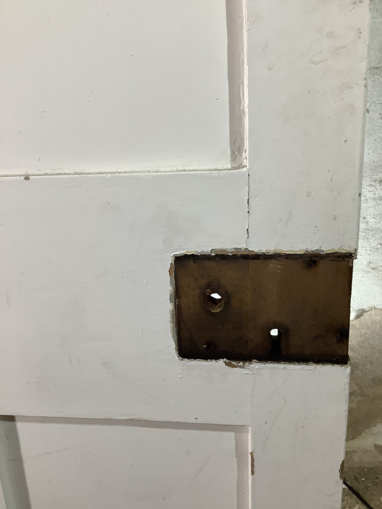 5th Pic Victorian Internal Painted Pine Reclaimed Door