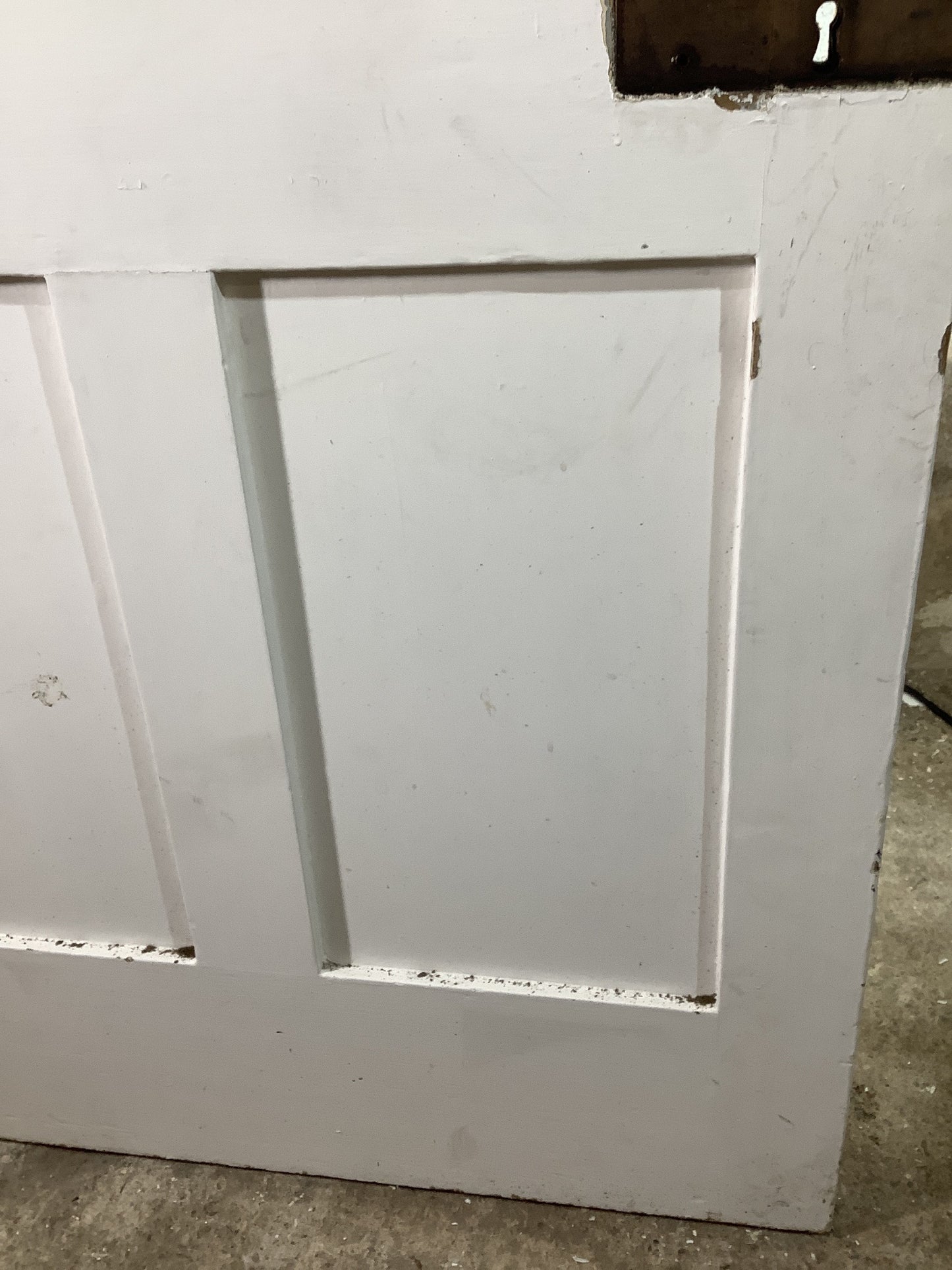6th Pic Victorian Internal Painted Pine Reclaimed Door