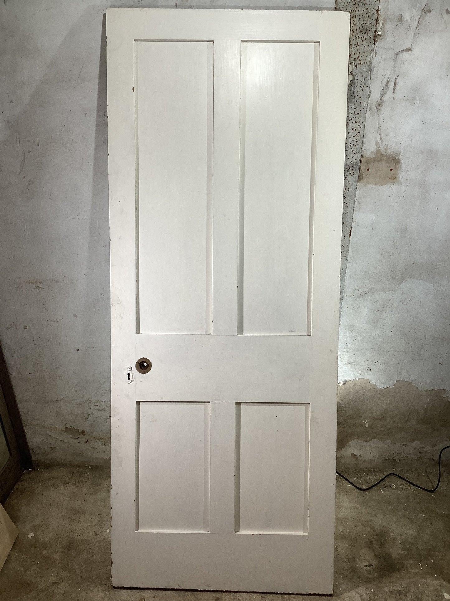 7th Pic Victorian Internal Painted Pine Reclaimed Door