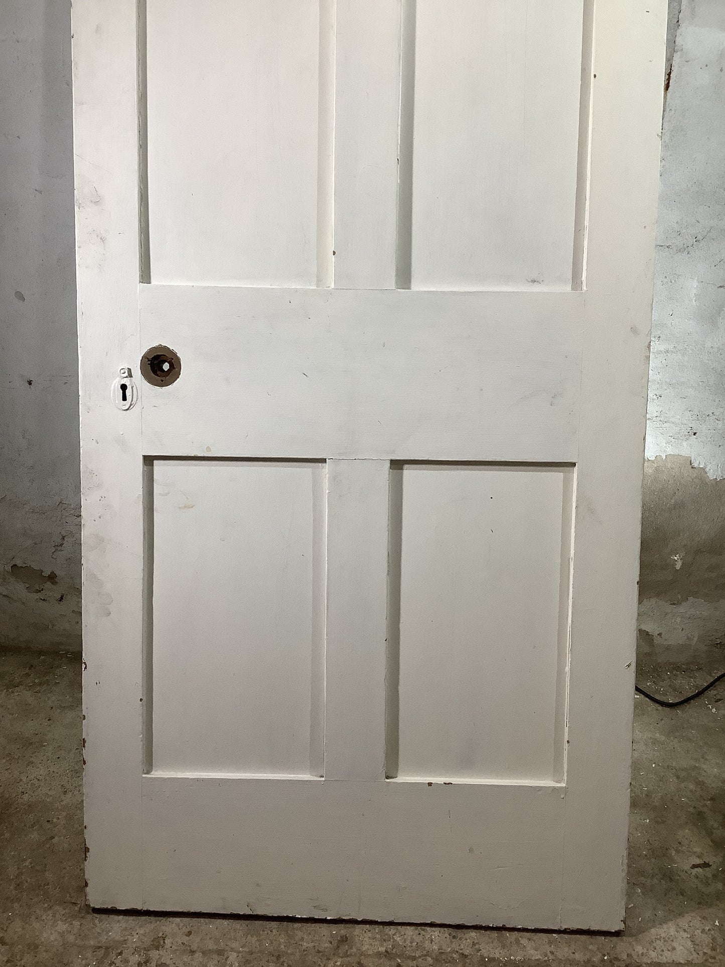 9th Pic Victorian Internal Painted Pine Reclaimed Door