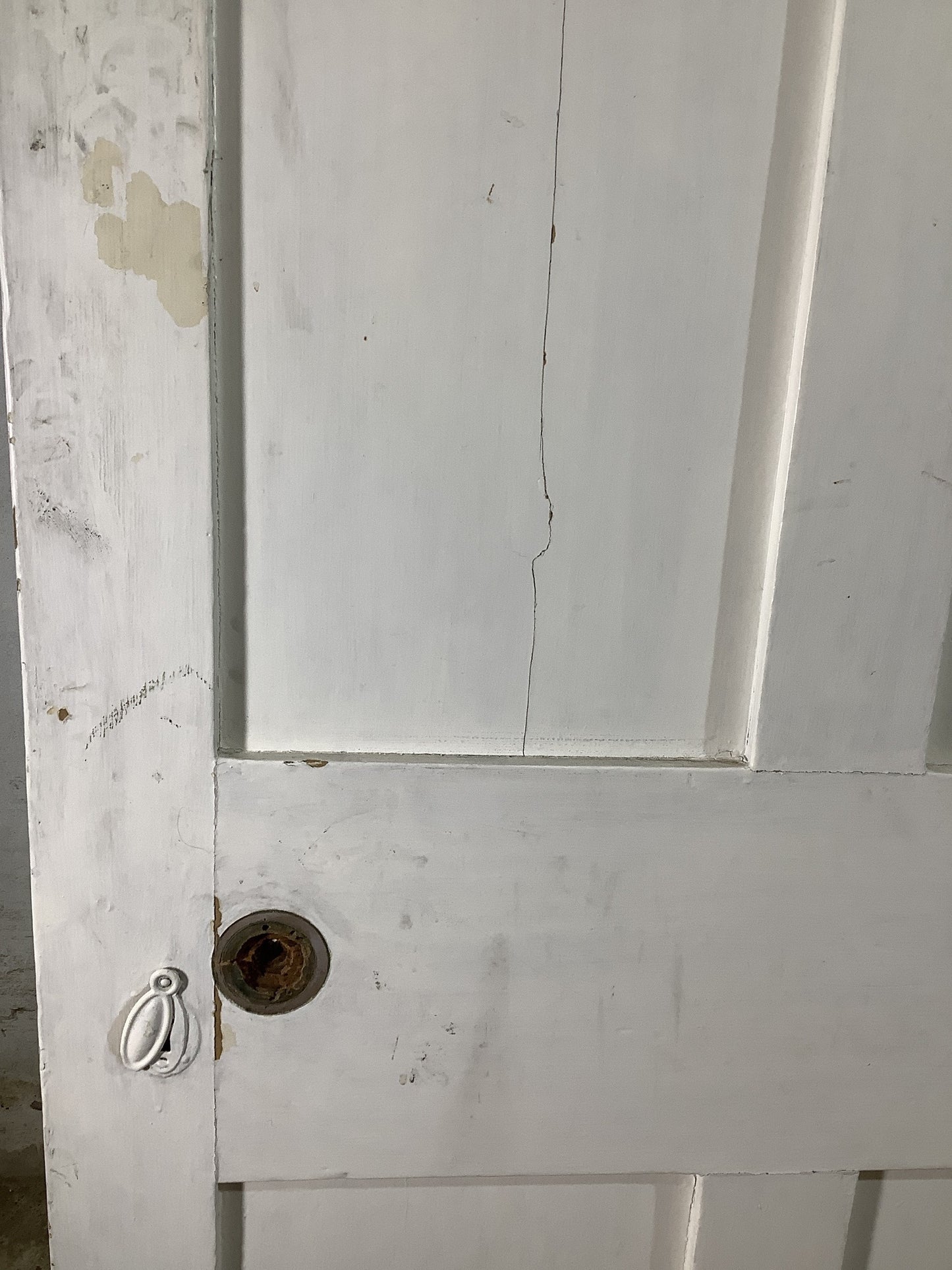 4th Pic Victorian Internal Painted Pine Reclaimed Door