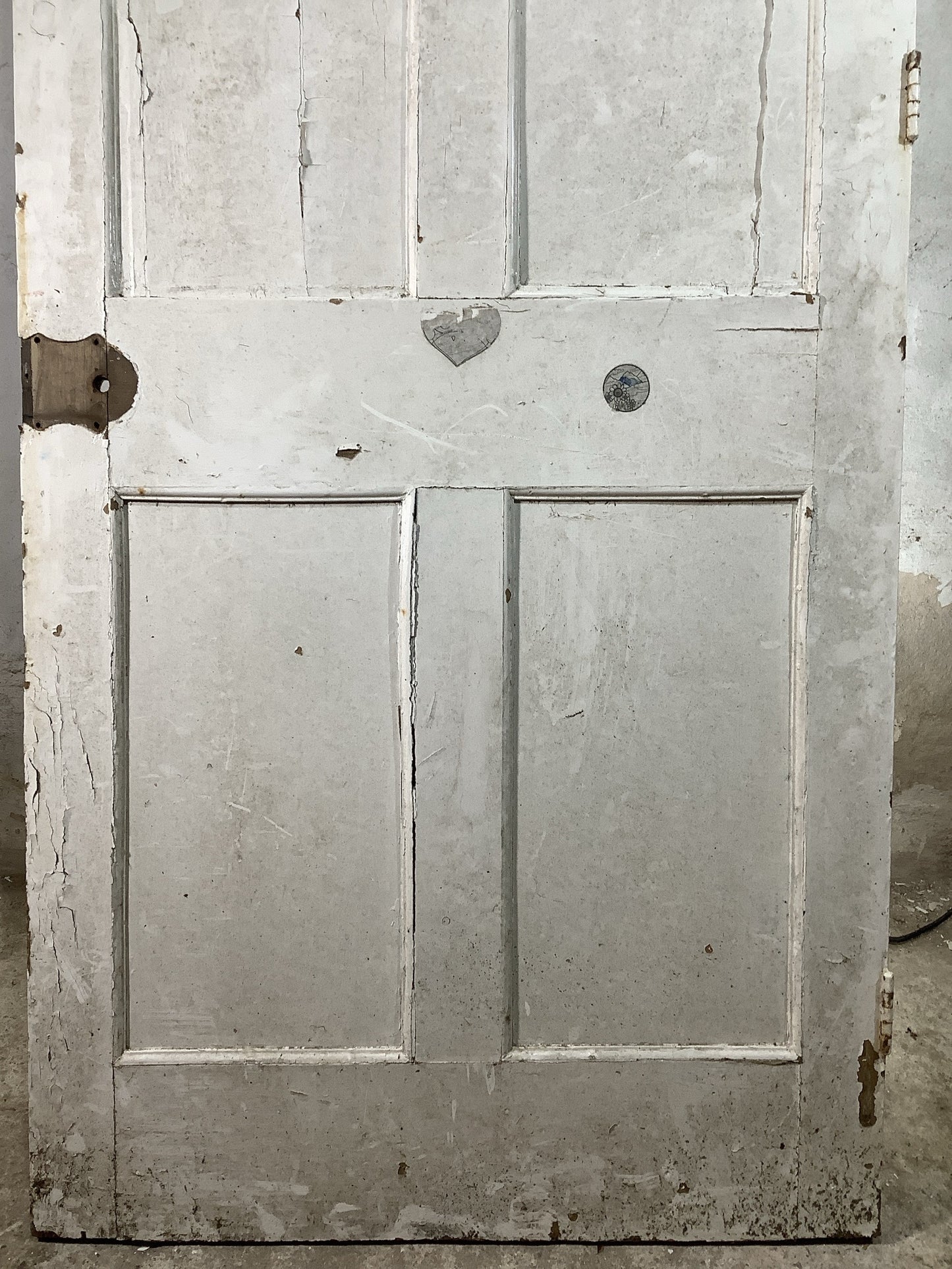 3rd Pic Georgian Internal Painted Pine Reclaimed Door
