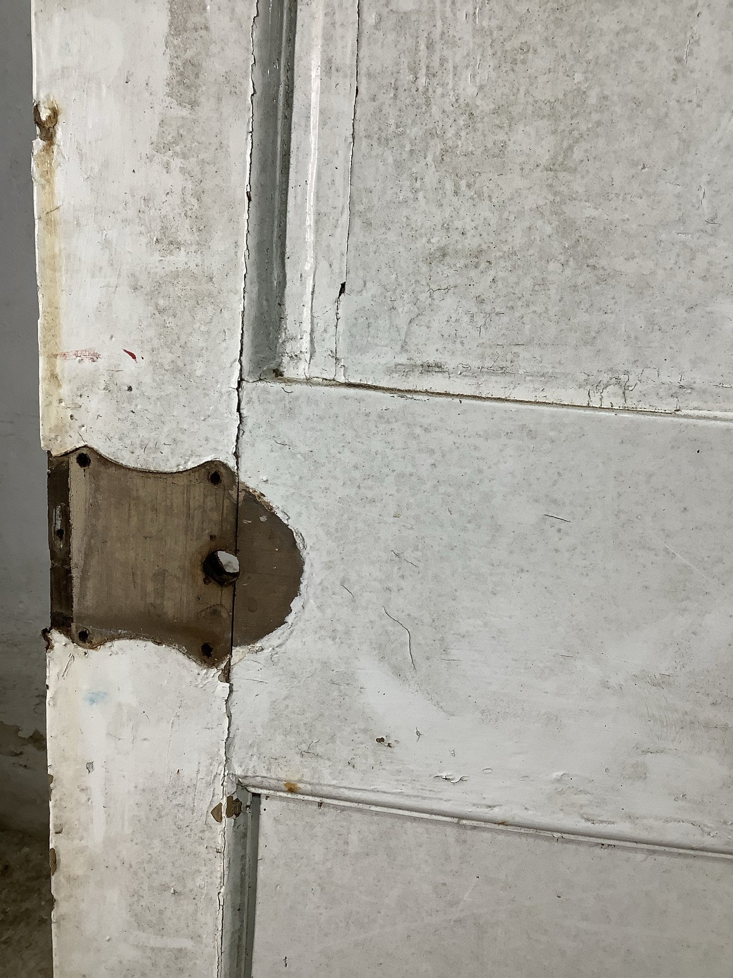 6th Pic Georgian Internal Painted Pine Reclaimed Door