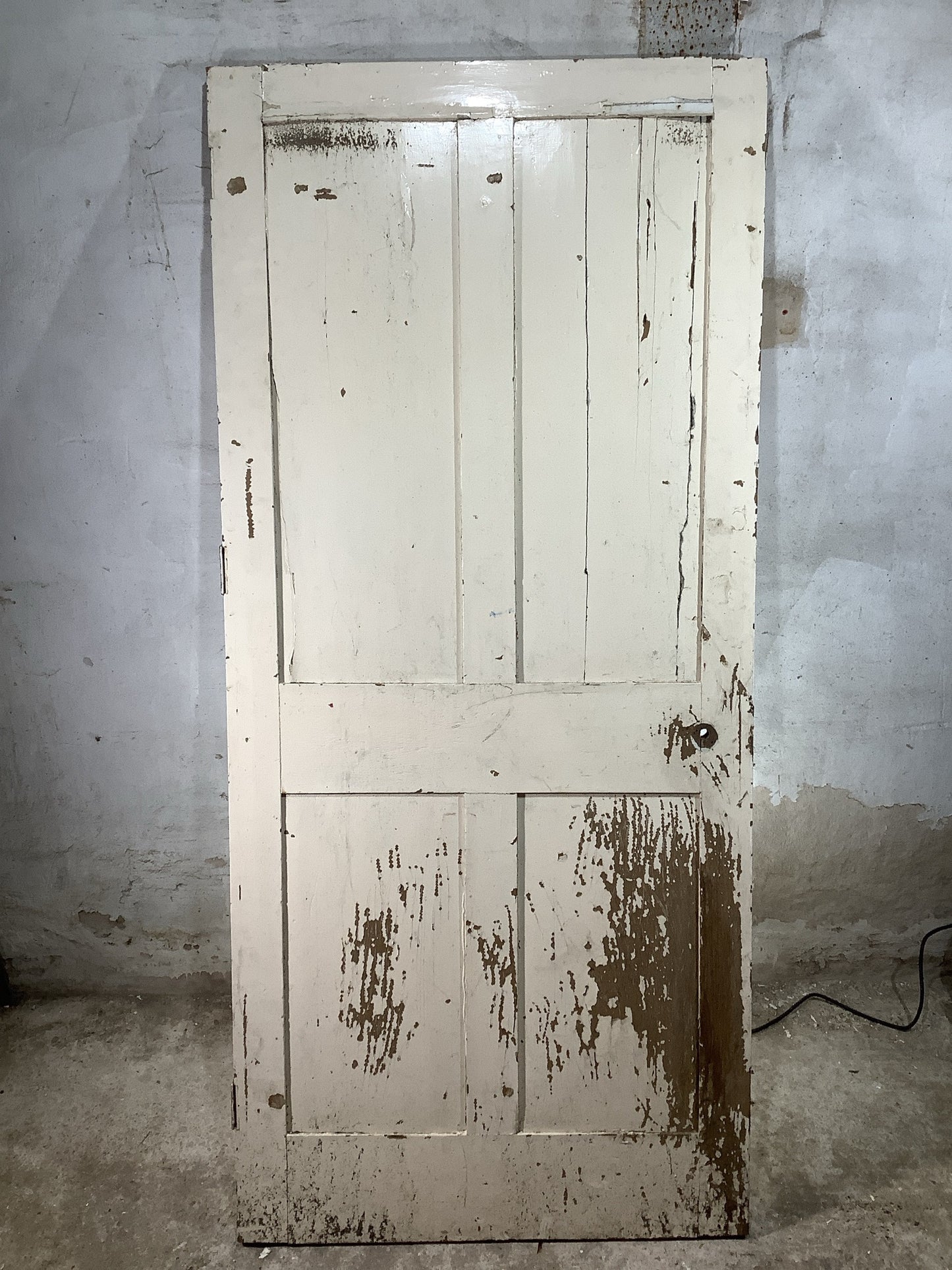 7th Pic Georgian Internal Painted Pine Reclaimed Door