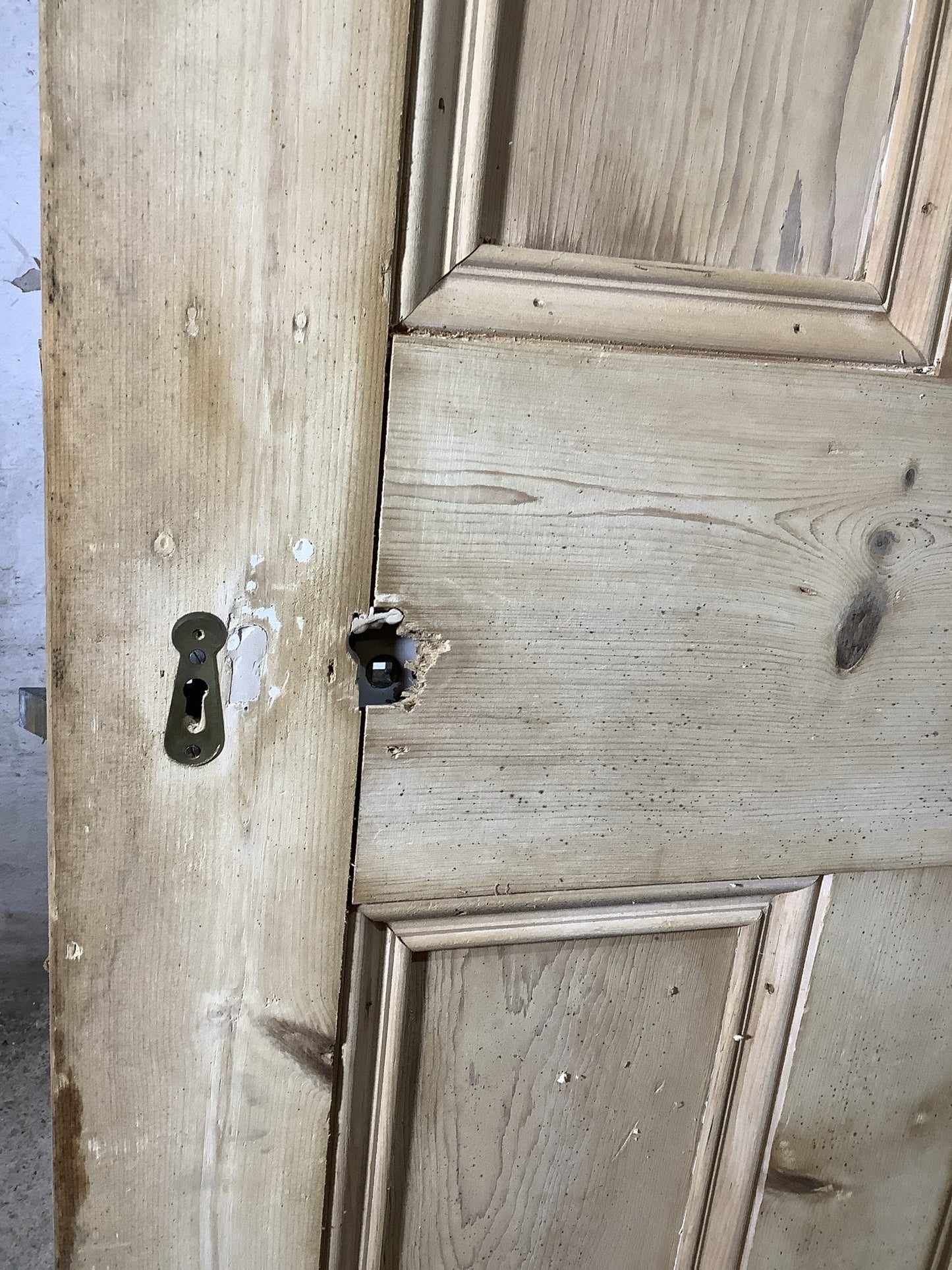 10th Pic Victorian Internal Stripped Pine Reclaimed Door