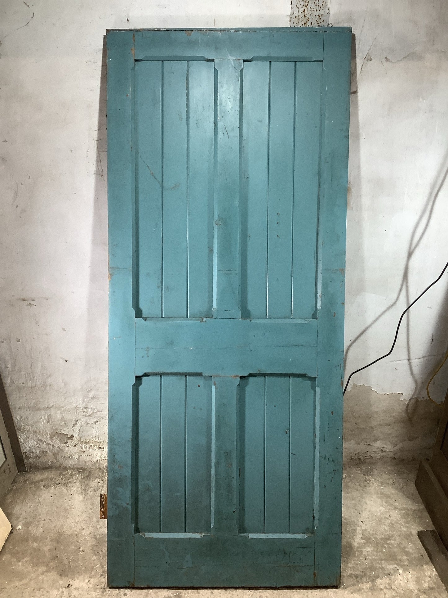 Main Picture 1930s Internal Painted Pitch Pine Reclaimed Door