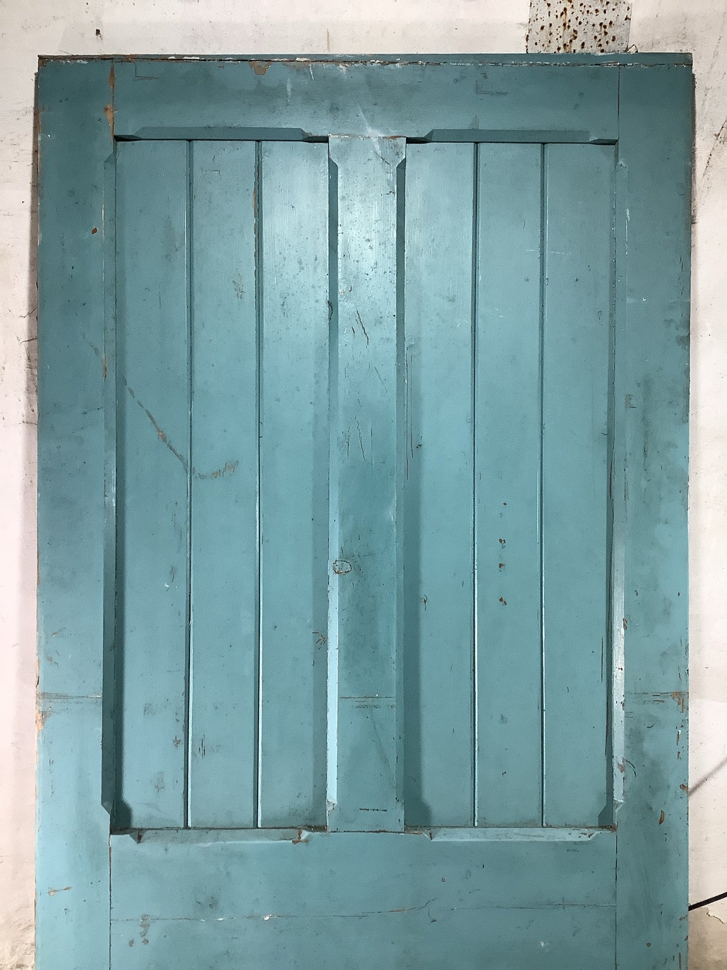 2nd Pic 1930s Internal Painted Pitch Pine Reclaimed Door
