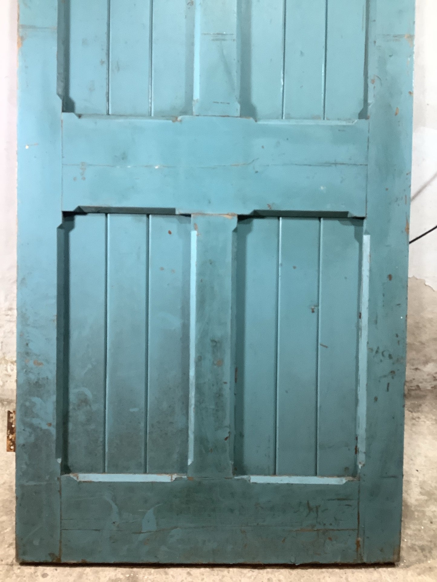 3rd Pic 1930s Internal Painted Pitch Pine Reclaimed Door
