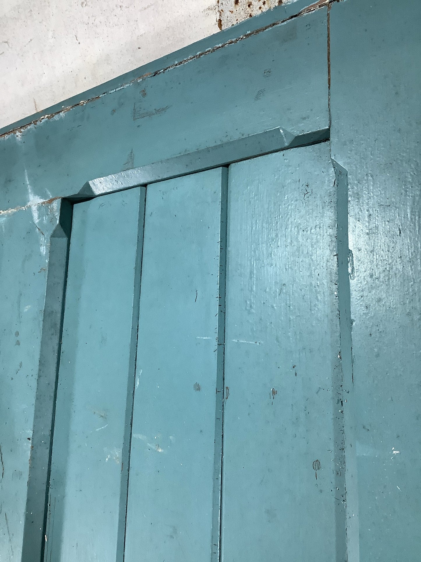 5th Pic 1930s Internal Painted Pitch Pine Reclaimed Door