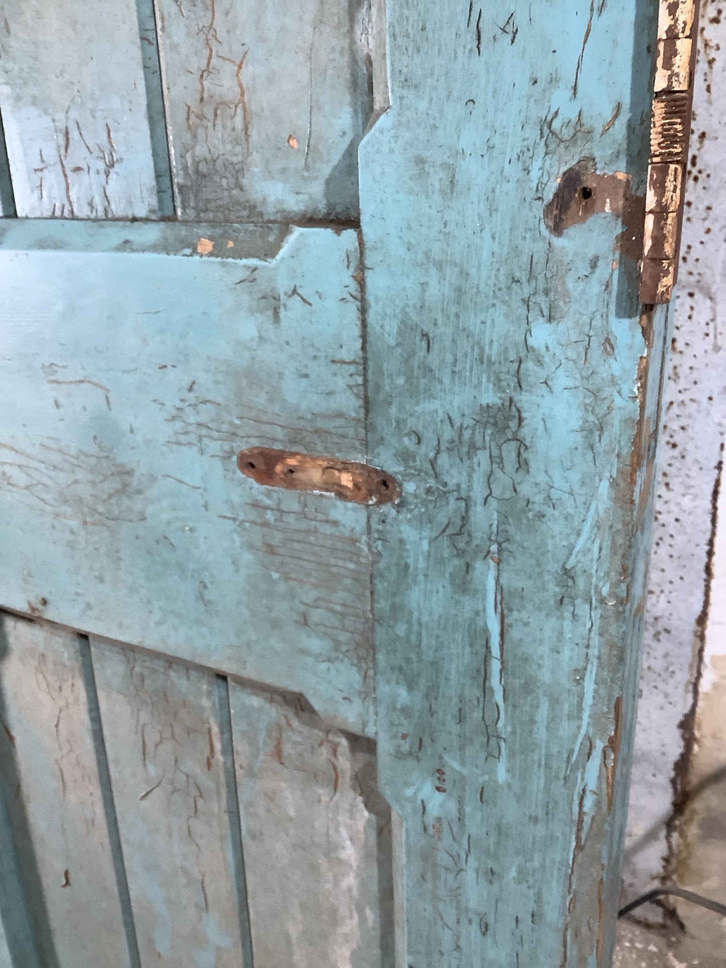 12th Pic 1930s Internal Painted Pitch Pine Reclaimed Door