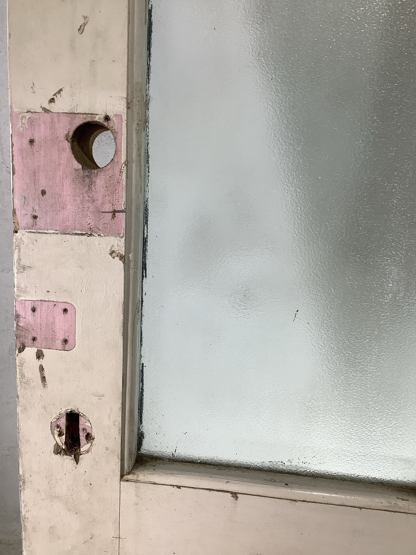 10th Pic Old External Painted Sapele Reclaimed Door