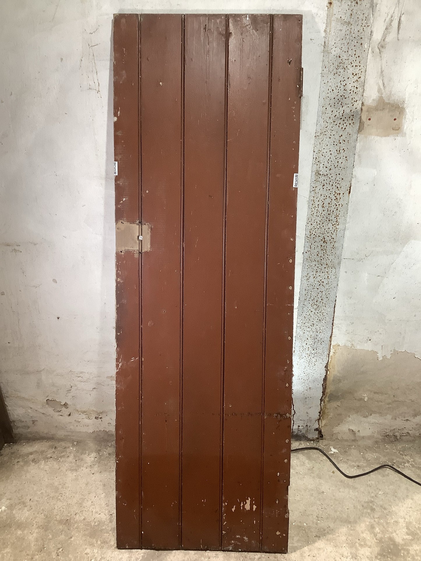 Main Picture Old Internal Painted Pine Reclaimed Door
