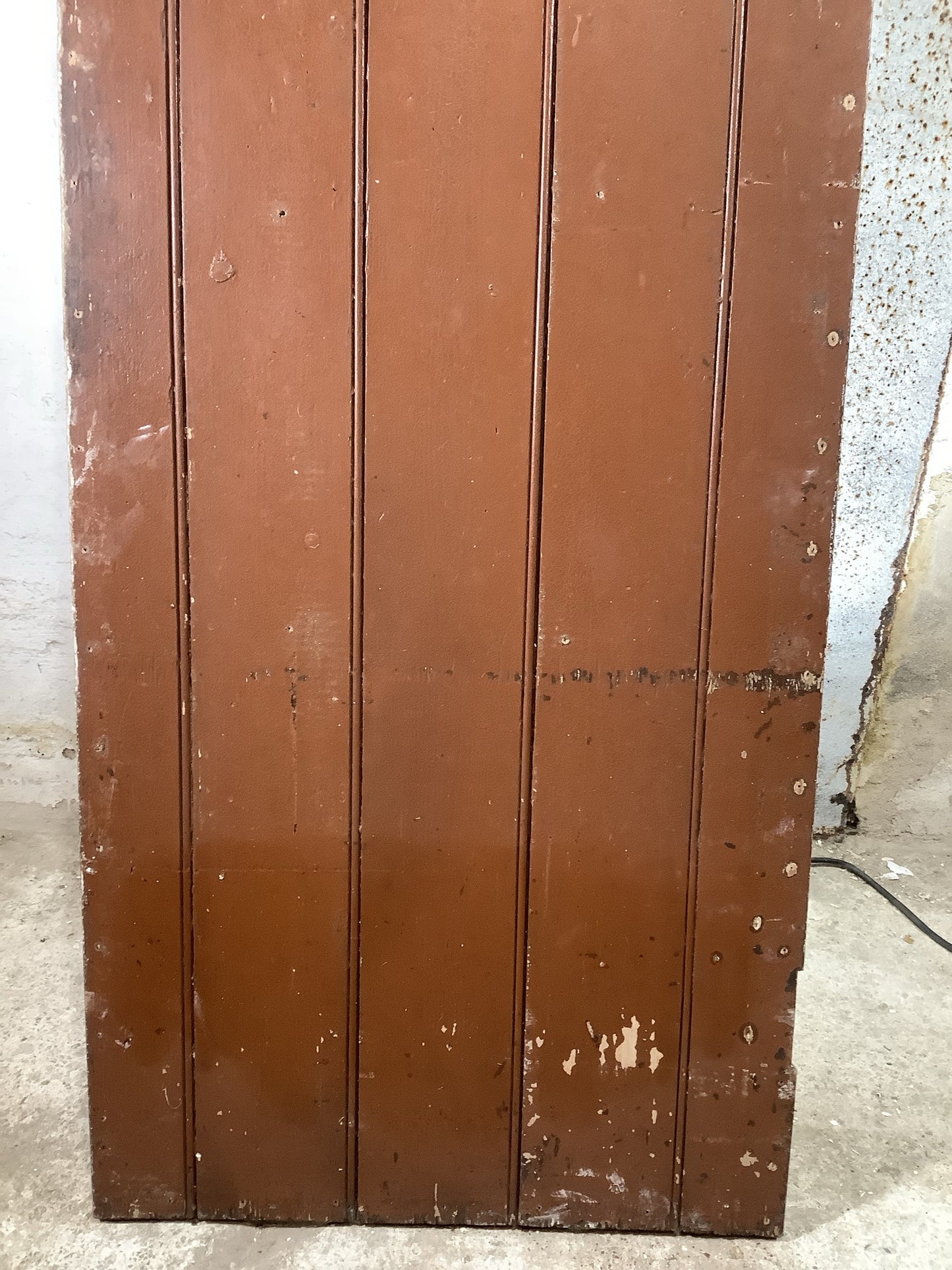 3rd Pic Old Internal Painted Pine Reclaimed Door