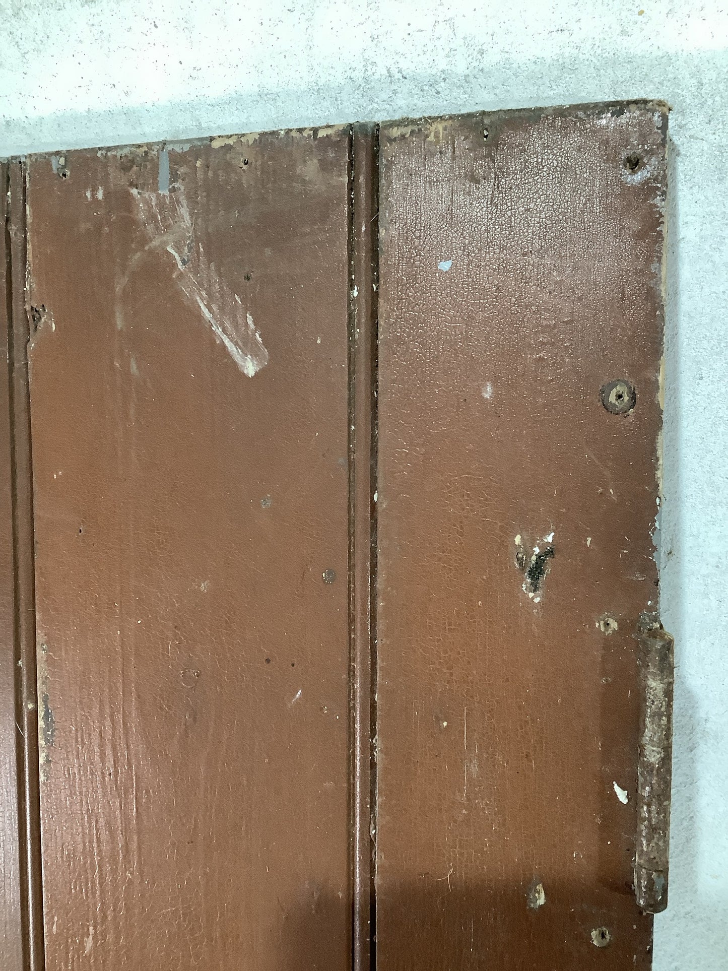 4th Pic Old Internal Painted Pine Reclaimed Door