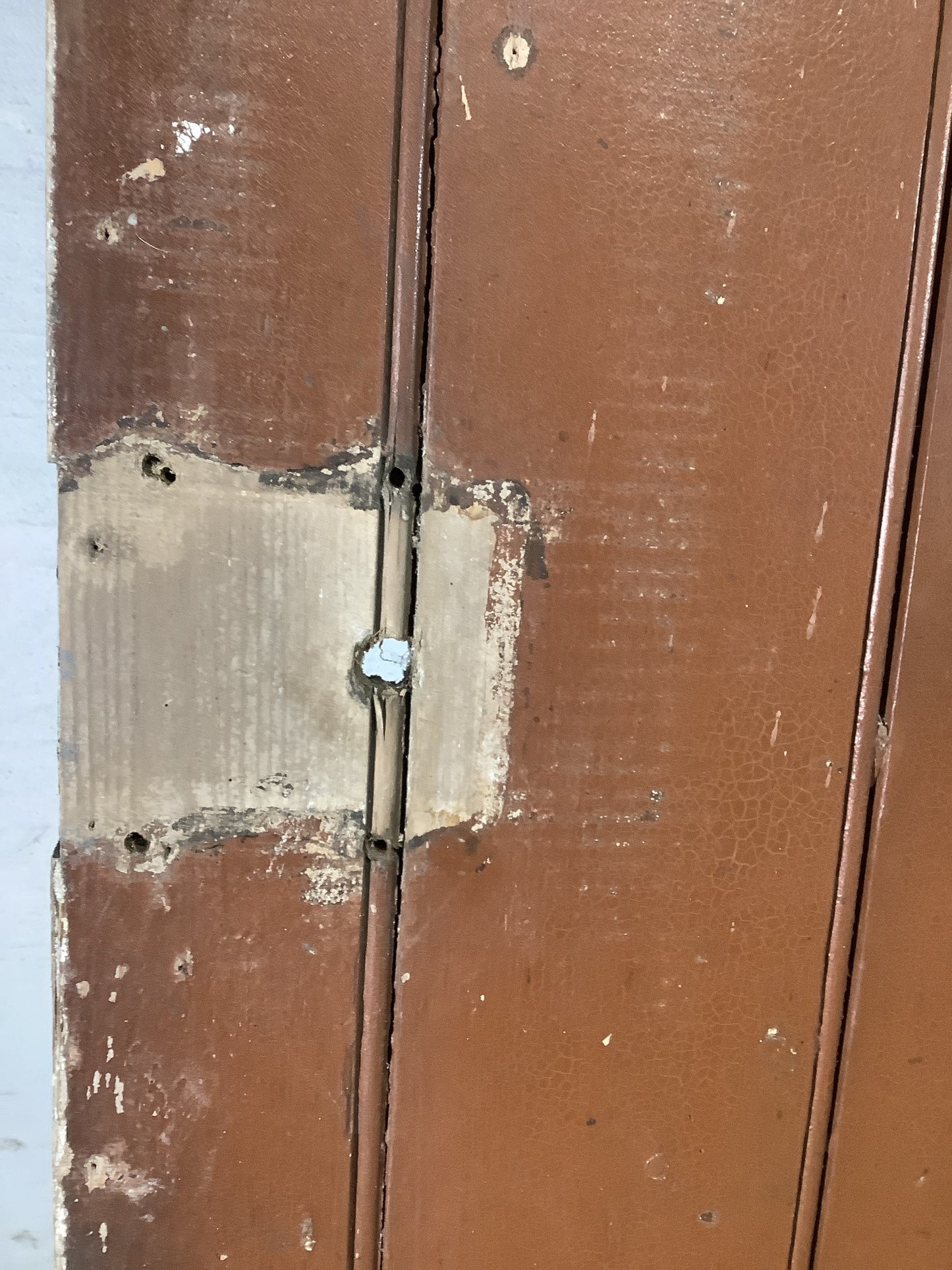 5th Pic Old Internal Painted Pine Reclaimed Door
