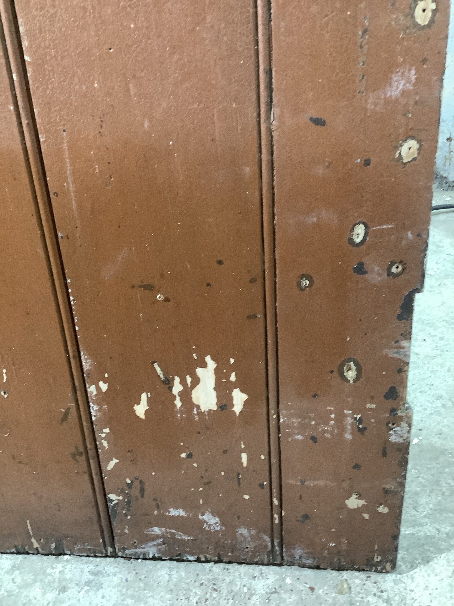 6th Pic Old Internal Painted Pine Reclaimed Door