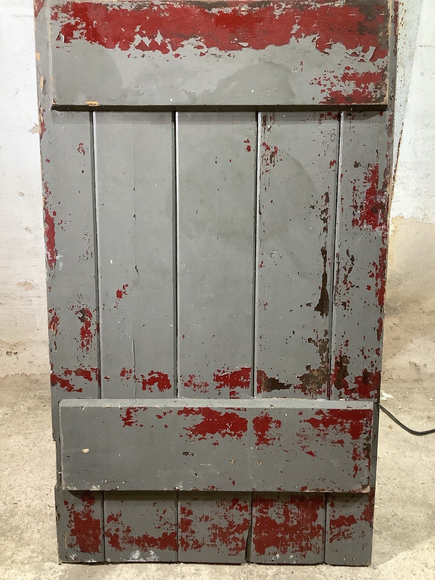 9th Pic Old Internal Painted Pine Reclaimed Door