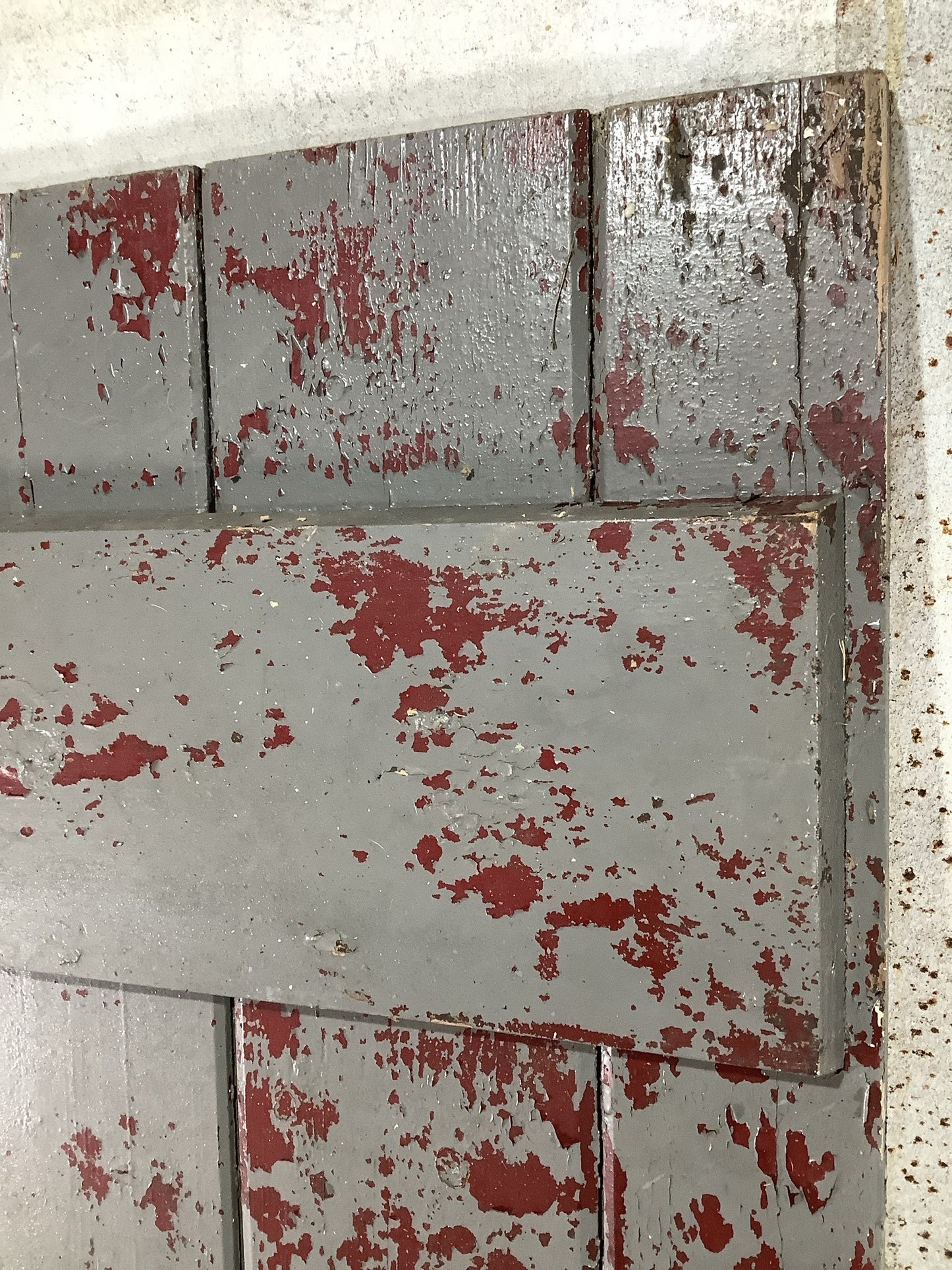 10th Pic Old Internal Painted Pine Reclaimed Door