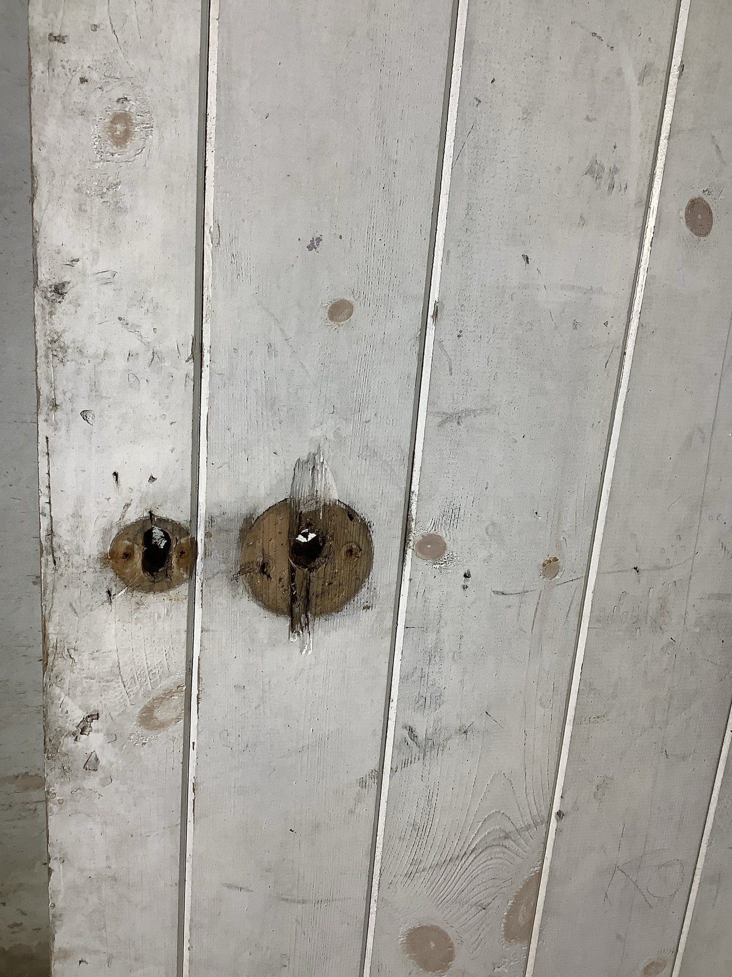 4th Pic Old Internal Painted Pine Reclaimed Door
