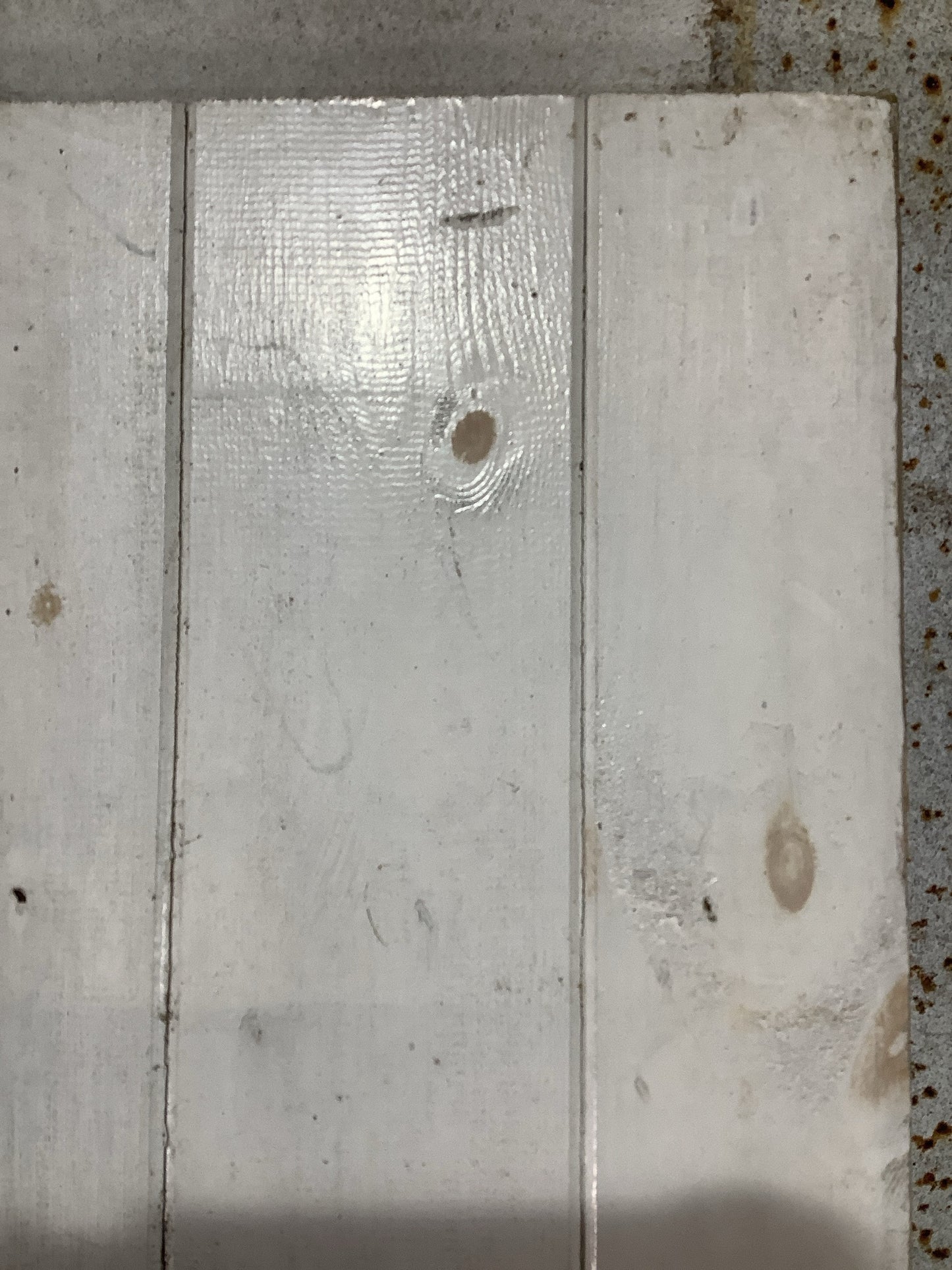 5th Pic Old Internal Painted Pine Reclaimed Door