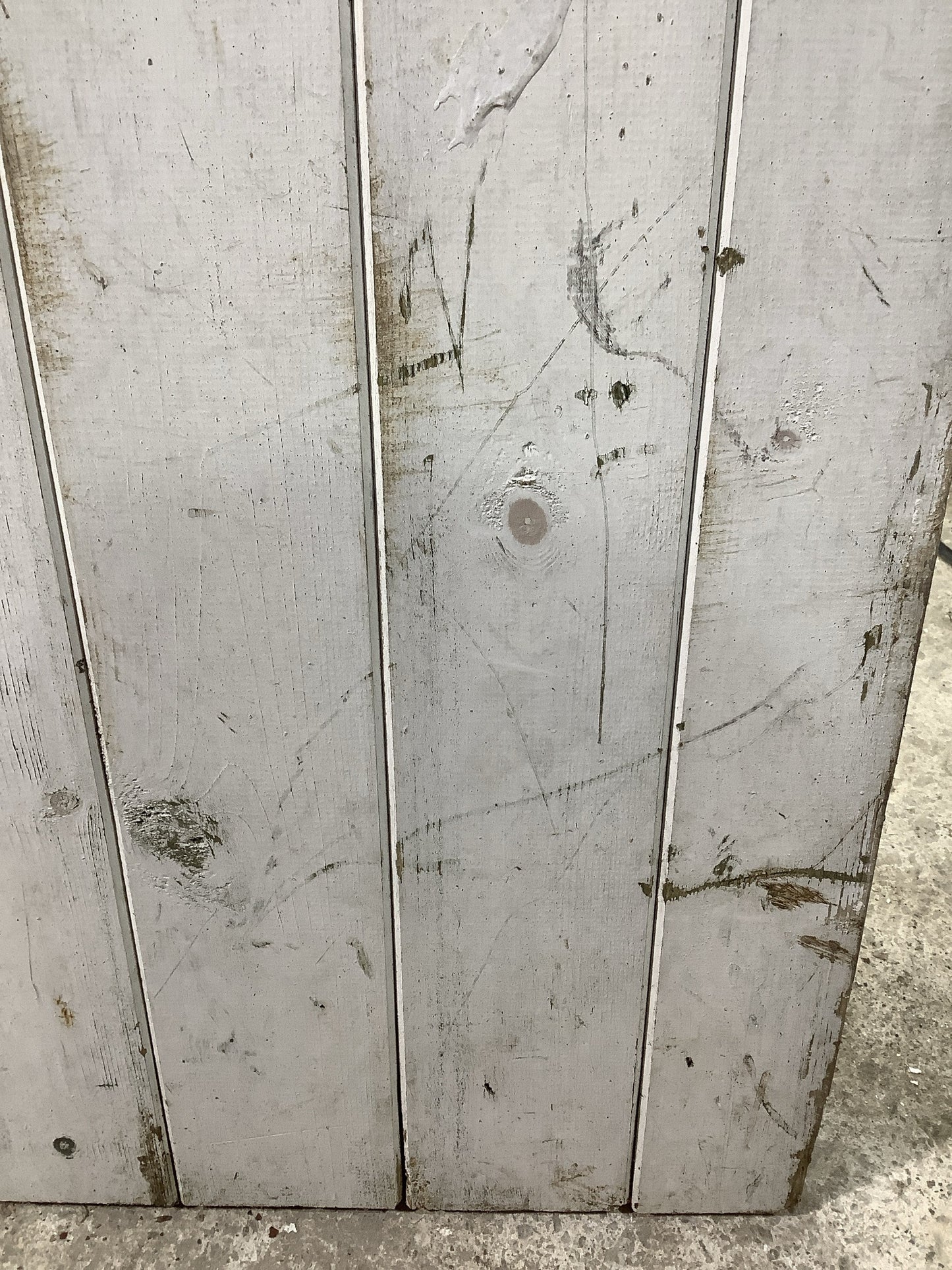 6th Pic Old Internal Painted Pine Reclaimed Door
