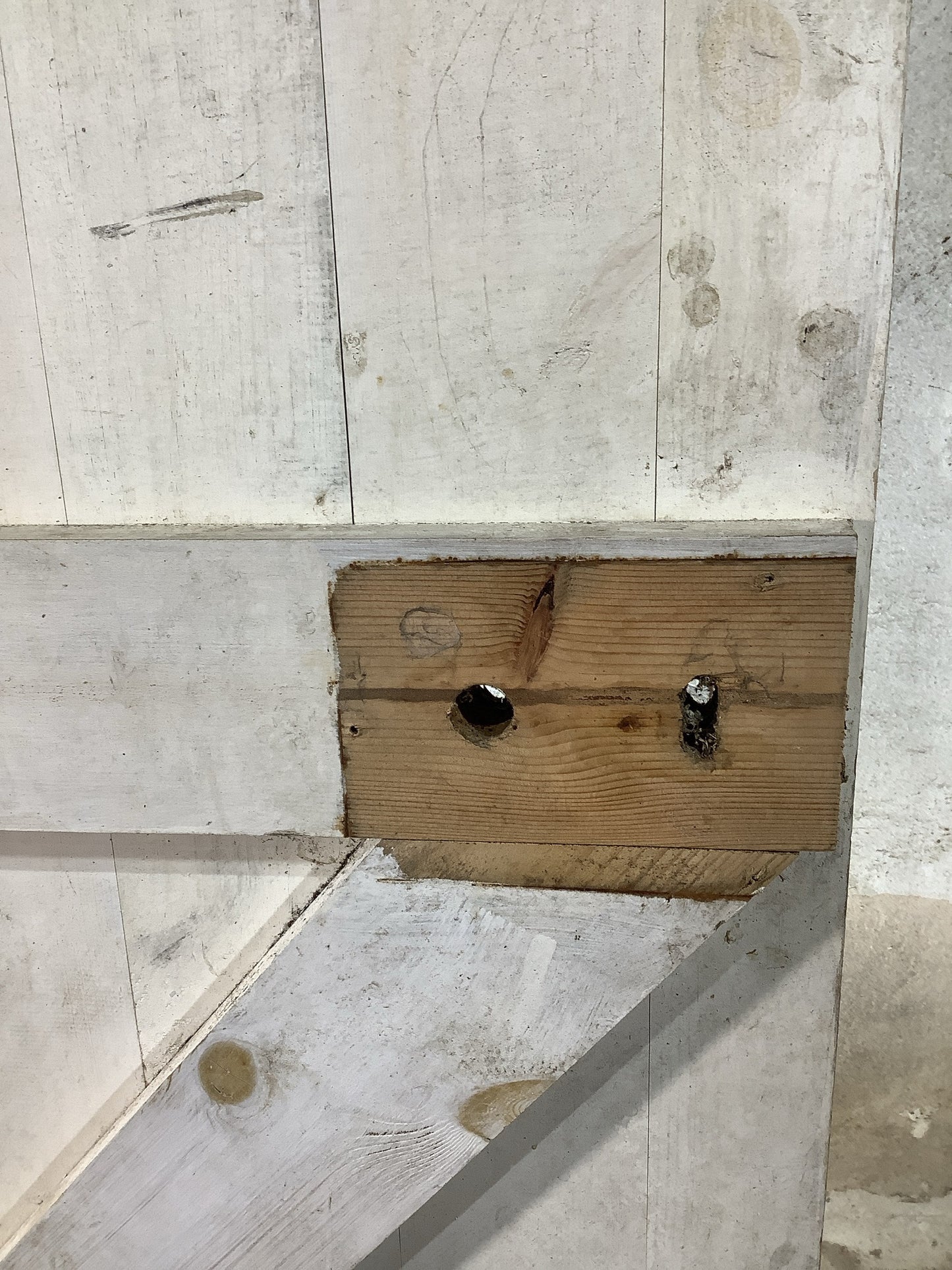 10th Pic Old Internal Painted Pine Reclaimed Door