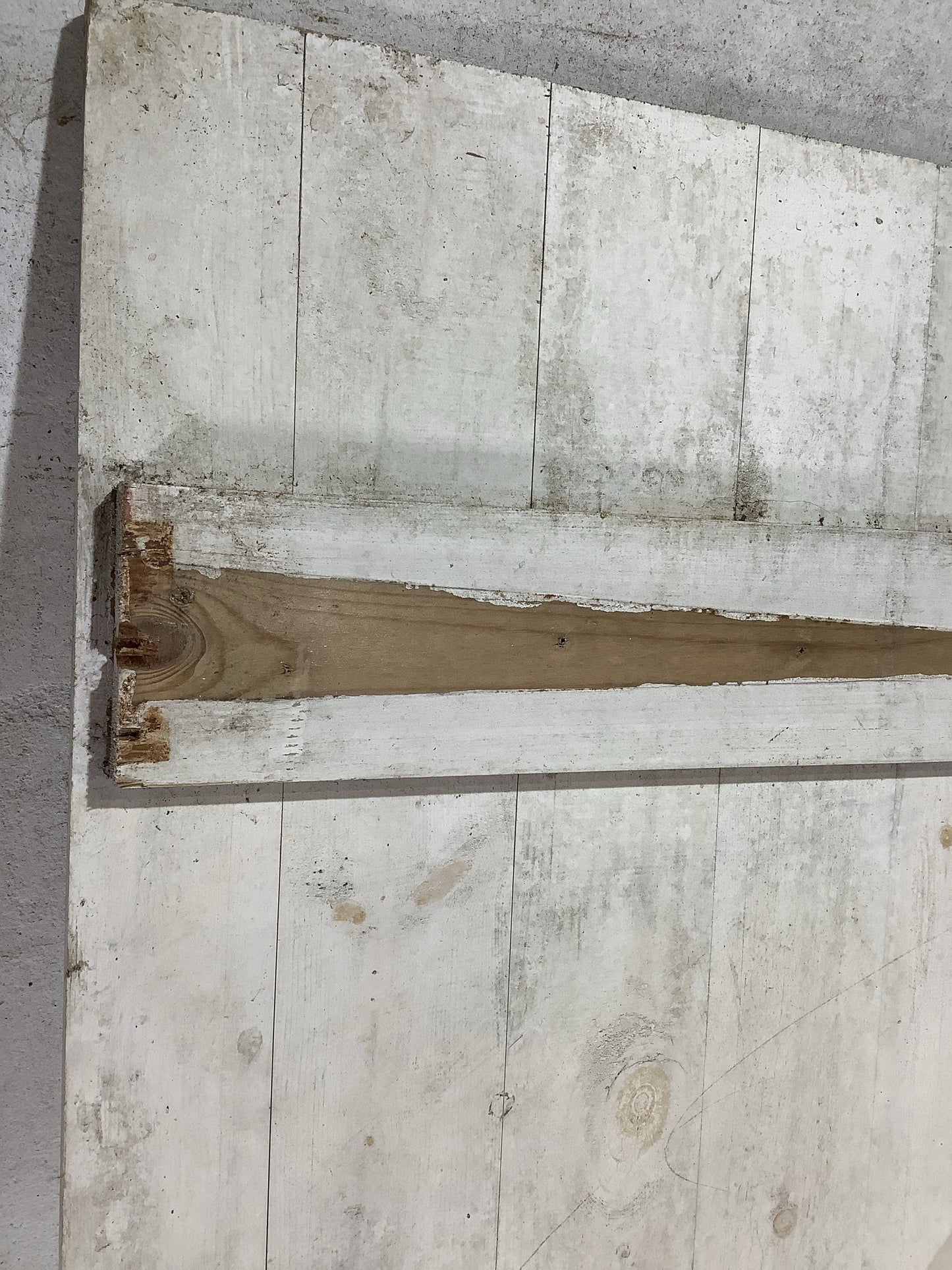 11th Pic Old Internal Painted Pine Reclaimed Door
