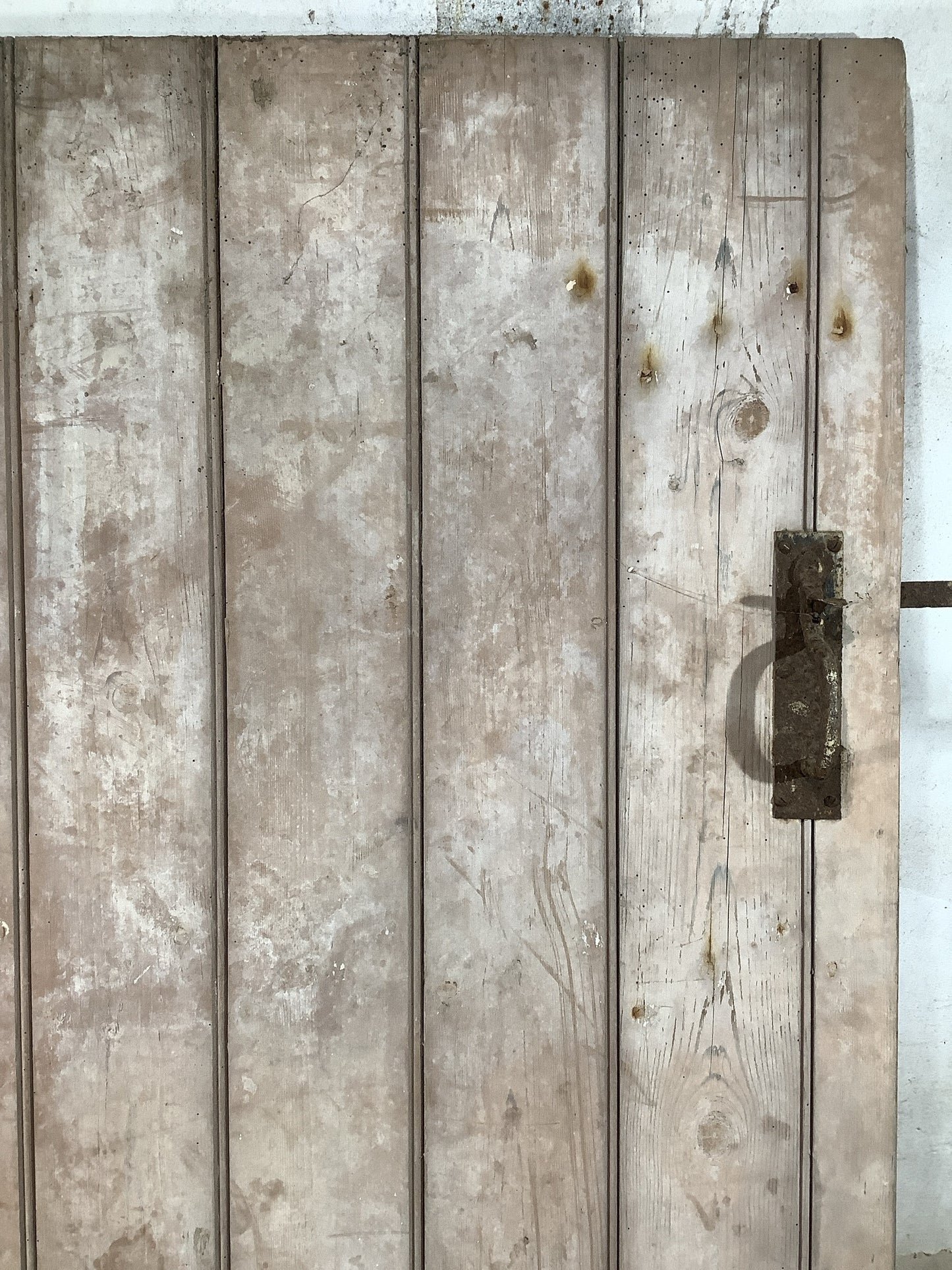 3rd Pic Old External Painted Pine Reclaimed Door