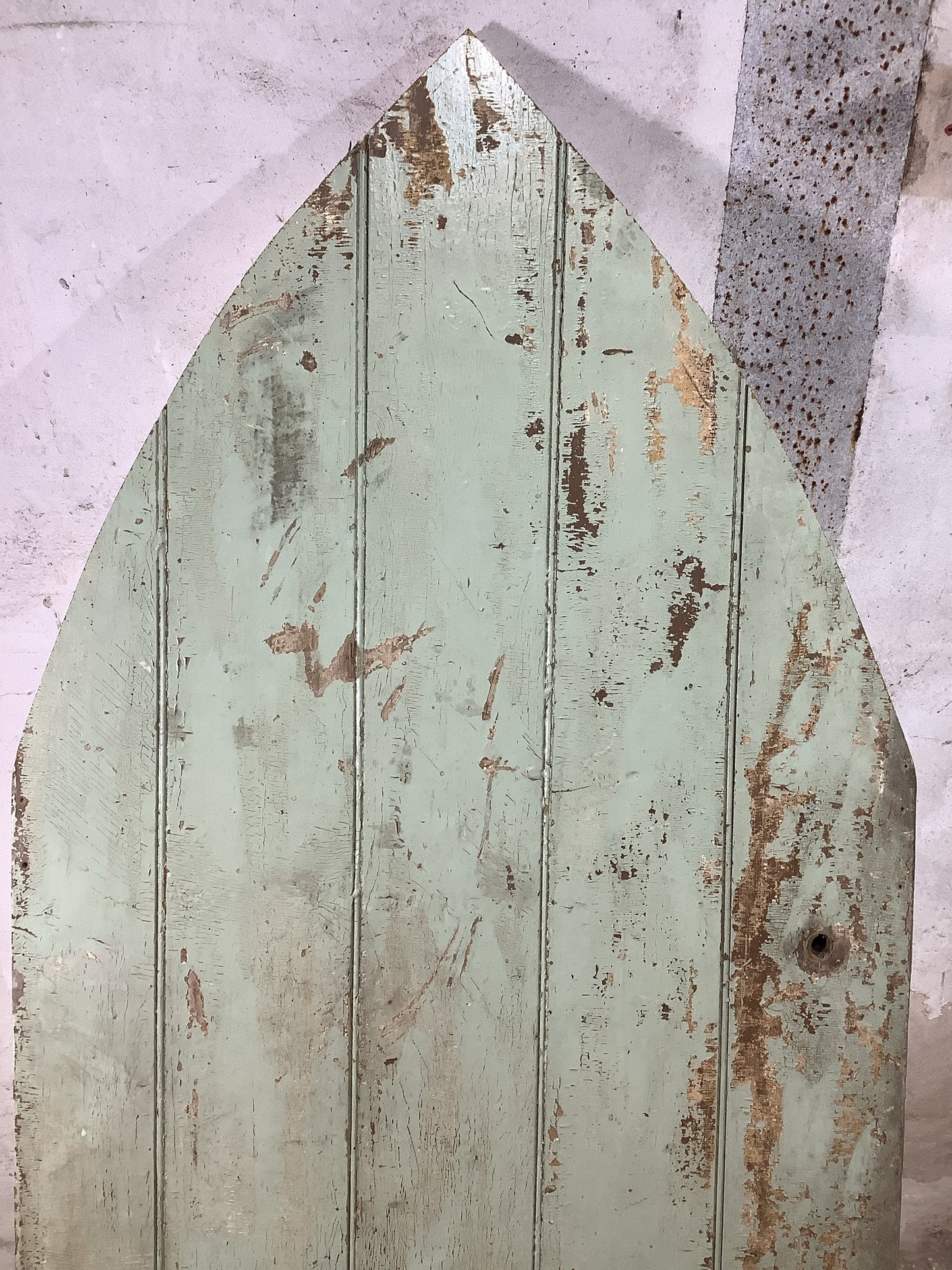 2nd Pic Old Internal Painted Pine Reclaimed Door
