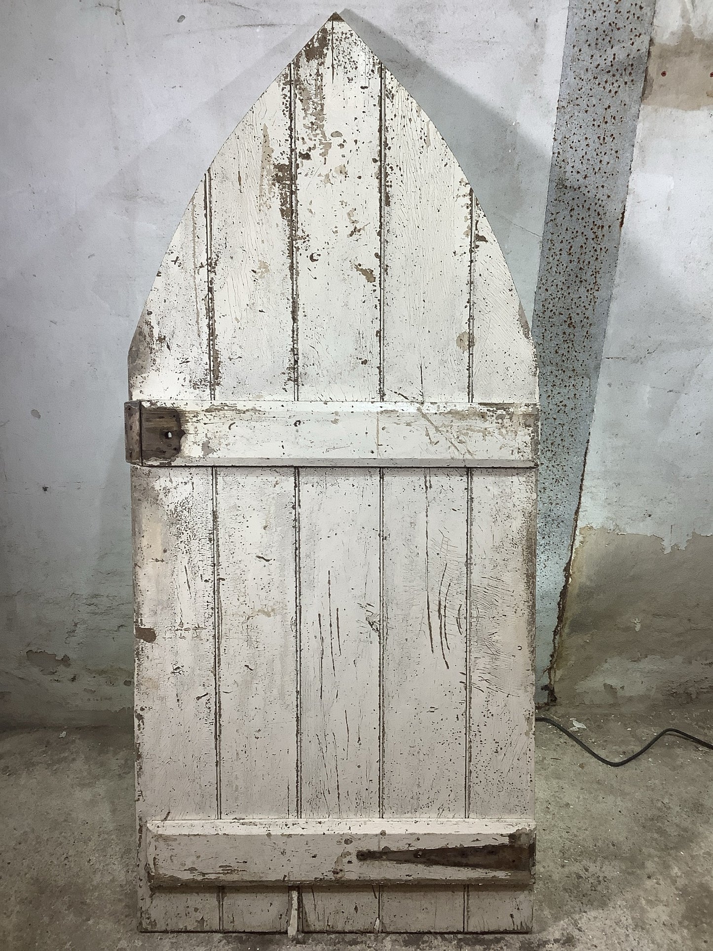 7th Pic Old Internal Painted Pine Reclaimed Door