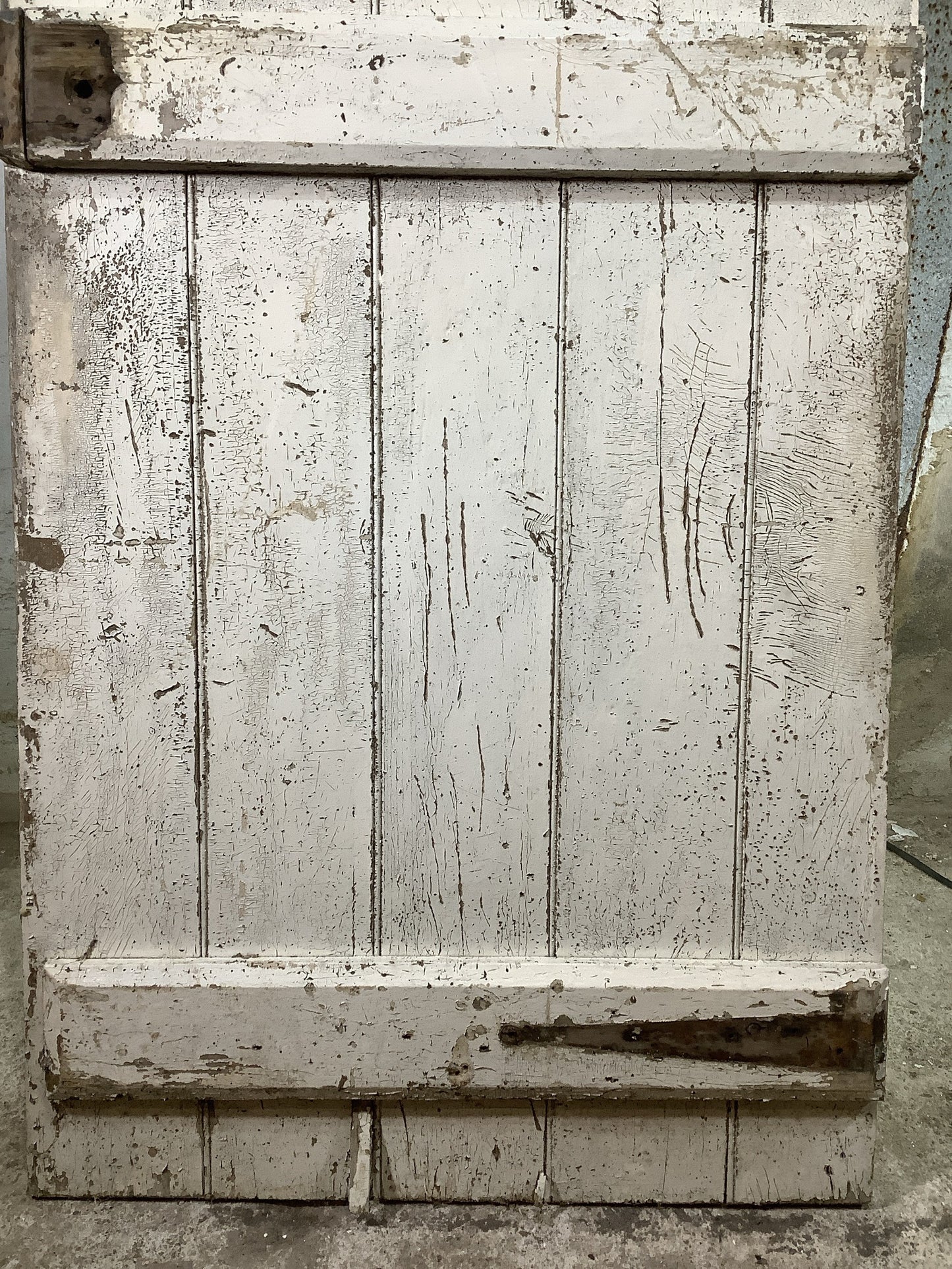 9th Pic Old Internal Painted Pine Reclaimed Door