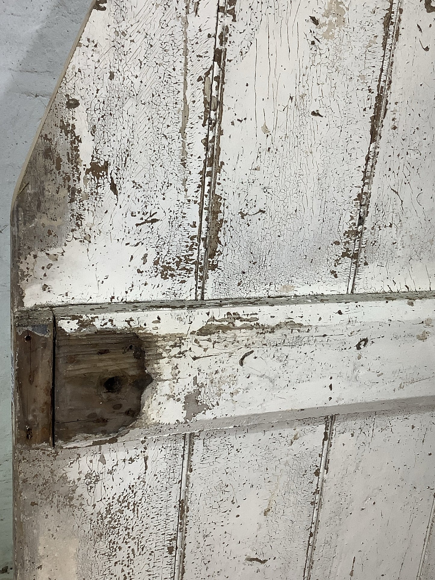 10th Pic Old Internal Painted Pine Reclaimed Door