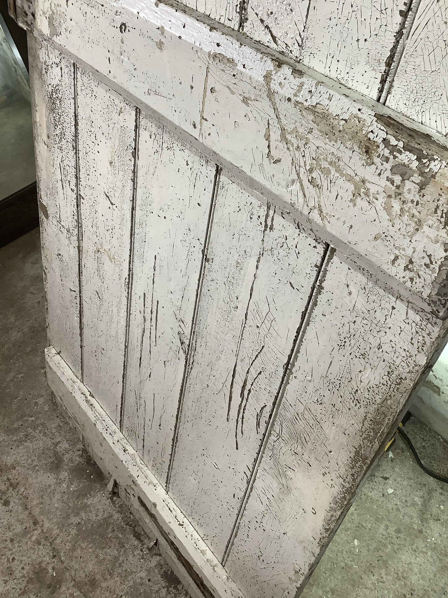 11th Pic Old Internal Painted Pine Reclaimed Door