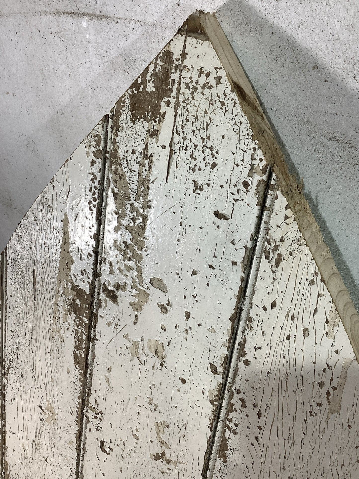 12th Pic Old Internal Painted Pine Reclaimed Door