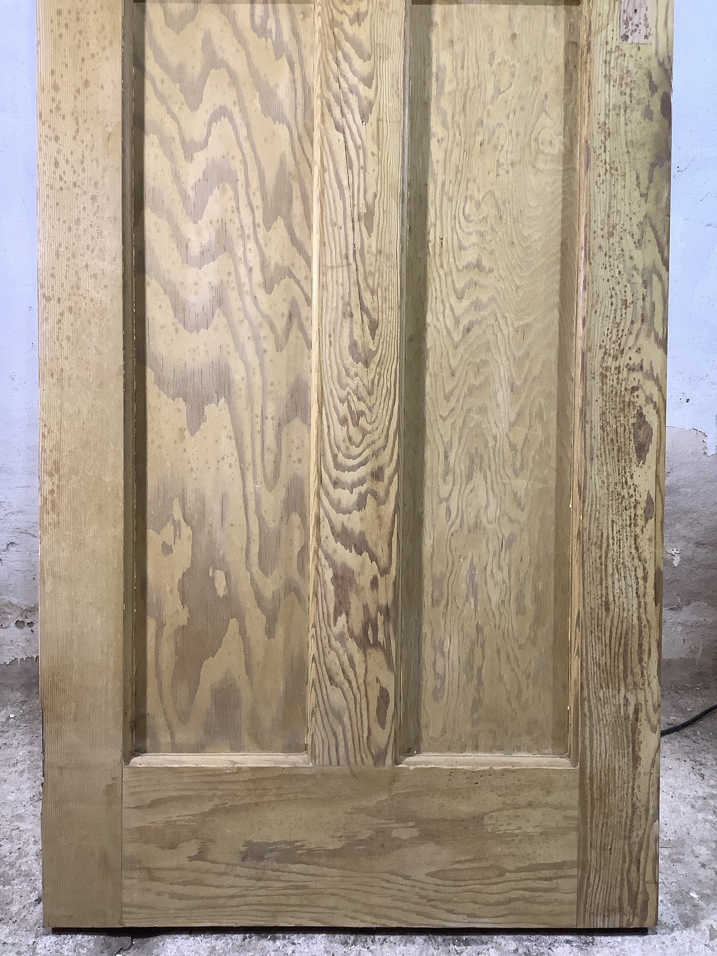 3rd Pic 1930s Internal Stripped  Pitch Pine Reclaimed Door